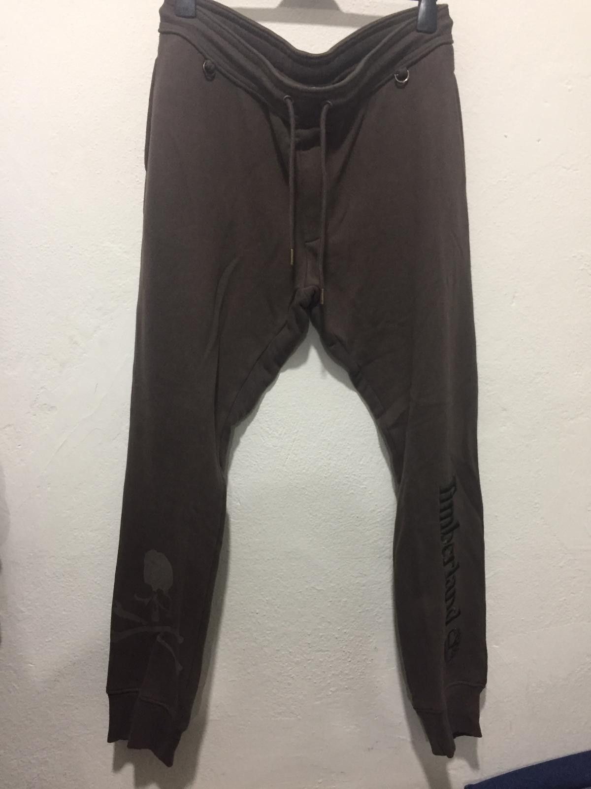 Mastermind Japan × Timberland Logo Print Cotton Sweatpant Size US 32 / EU 48 - 6 Thumbnail