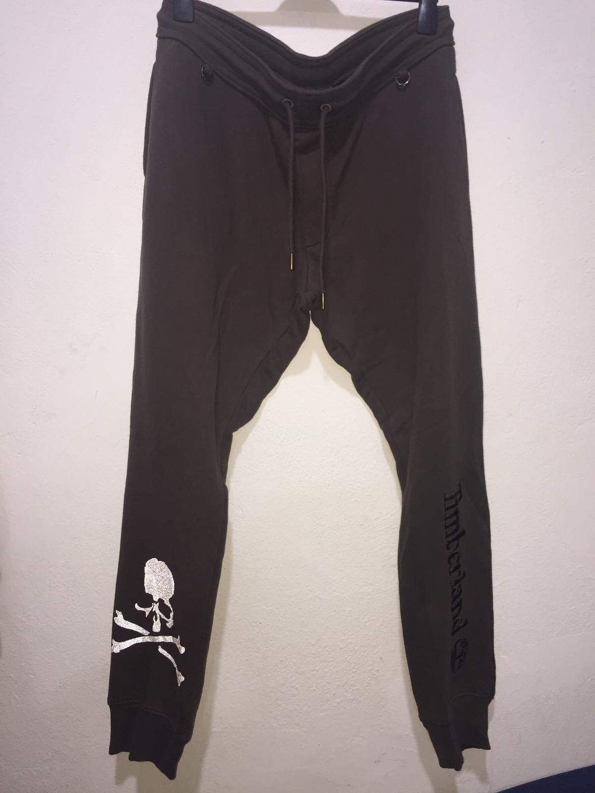 Mastermind Japan × Timberland Logo Print Cotton Sweatpant Size US 32 / EU 48 - 7 Thumbnail