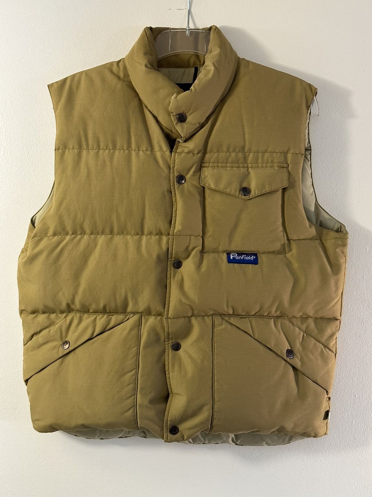 Old Stussy puffy nylon downvest