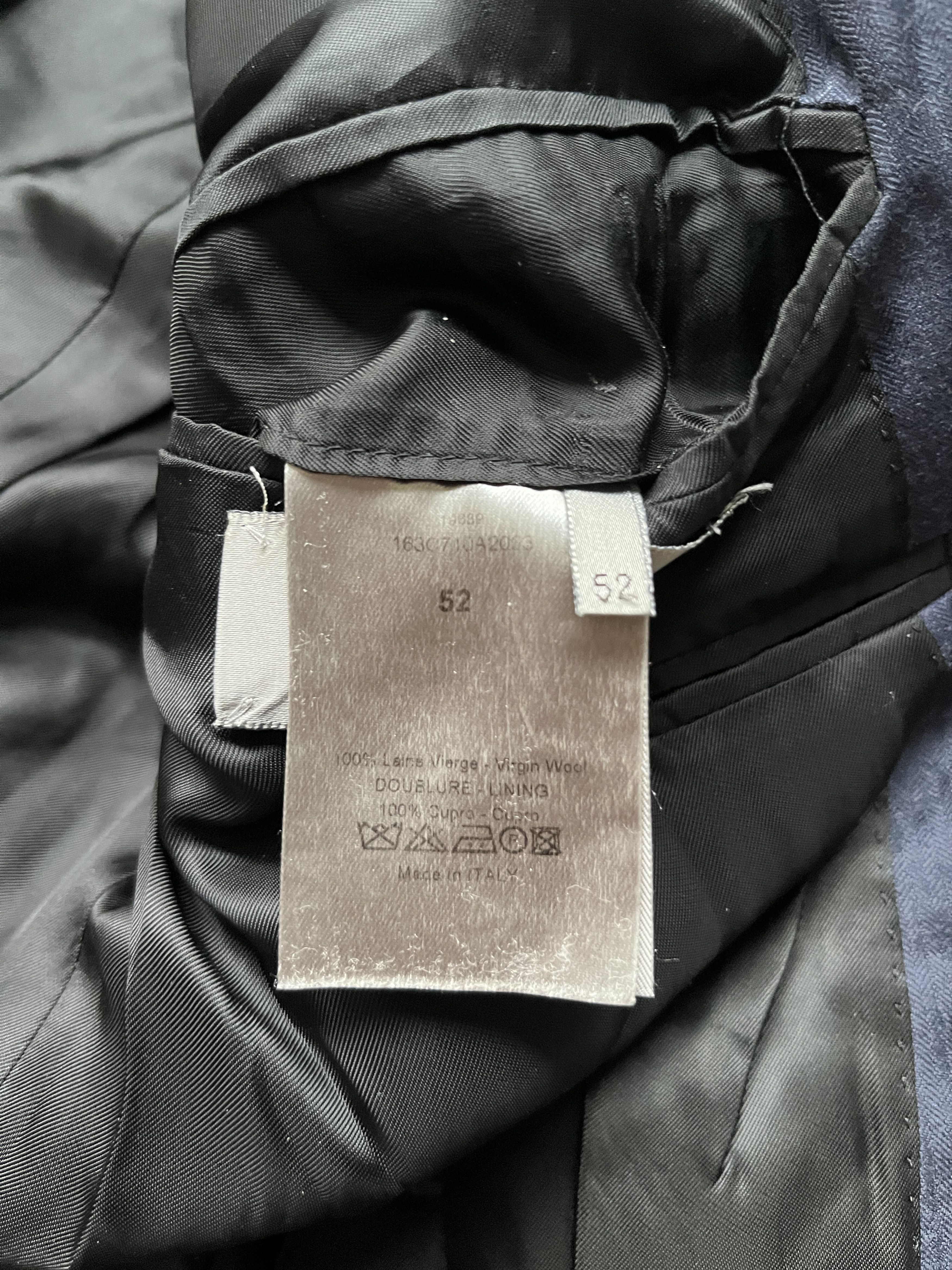 Dior ⚡️QUICK SALE⚡️Dior Blue Navy Jacket Blazer Kris Van Assche Size US L / EU 52-54 / 3 - 4 Thumbnail