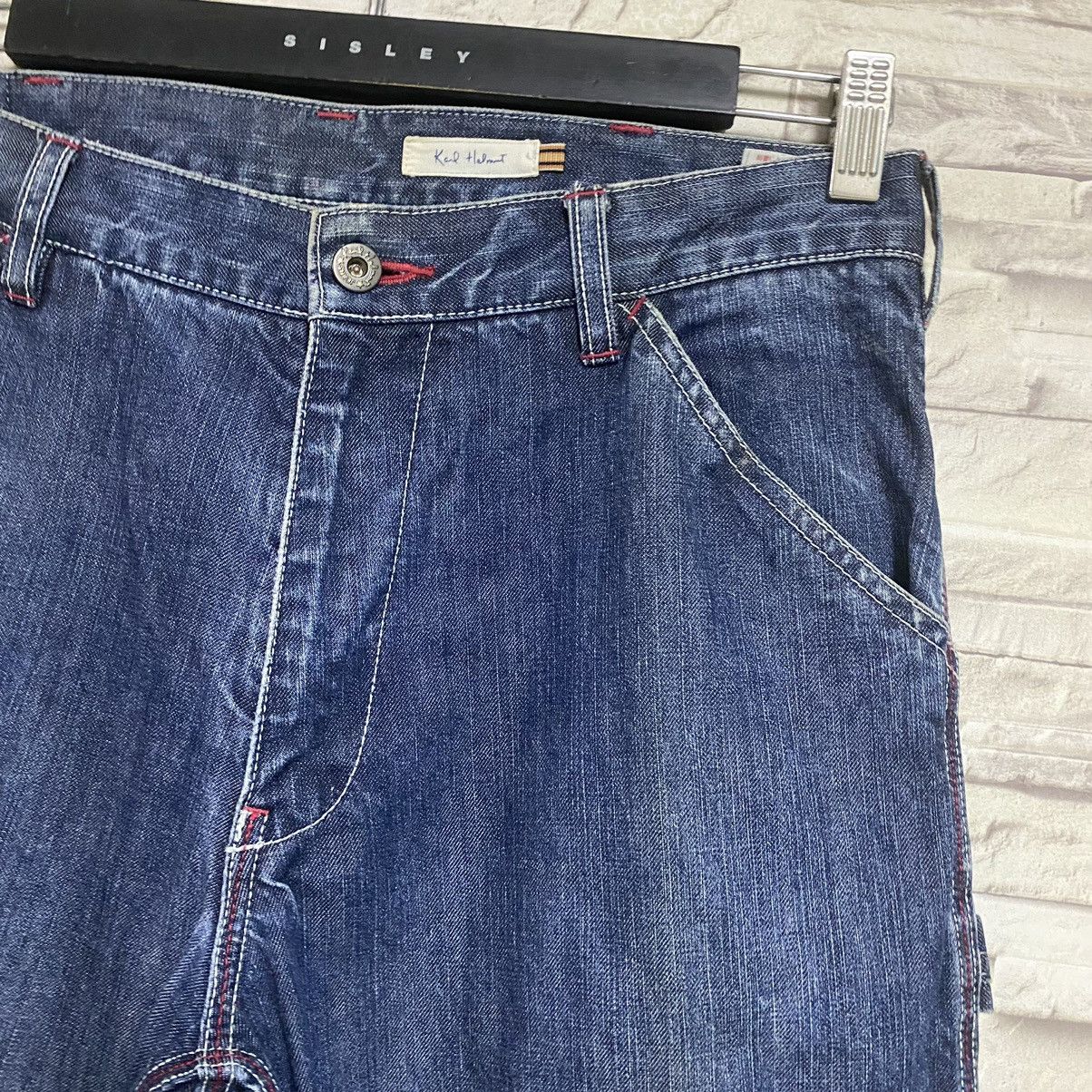 Karl Helmut Vintage Karl Helmut Denim Carpenter Pants Size US 32 / EU 48 - 7 Thumbnail