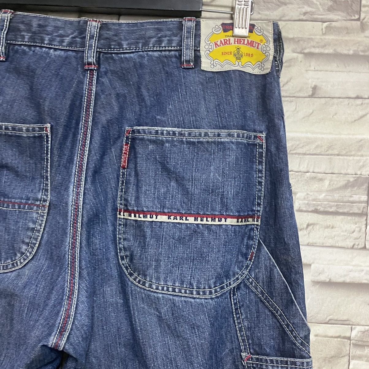 Karl Helmut Vintage Karl Helmut Denim Carpenter Pants Size US 32 / EU 48 - 14 Thumbnail