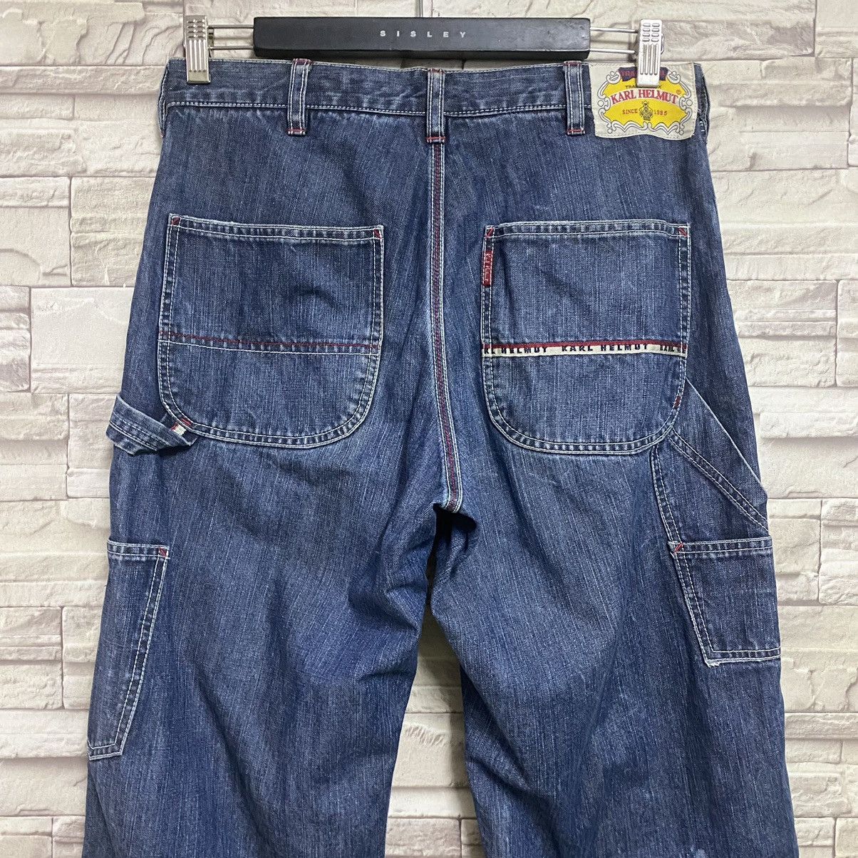 Karl Helmut Vintage Karl Helmut Denim Carpenter Pants Size US 32 / EU 48 - 12 Thumbnail