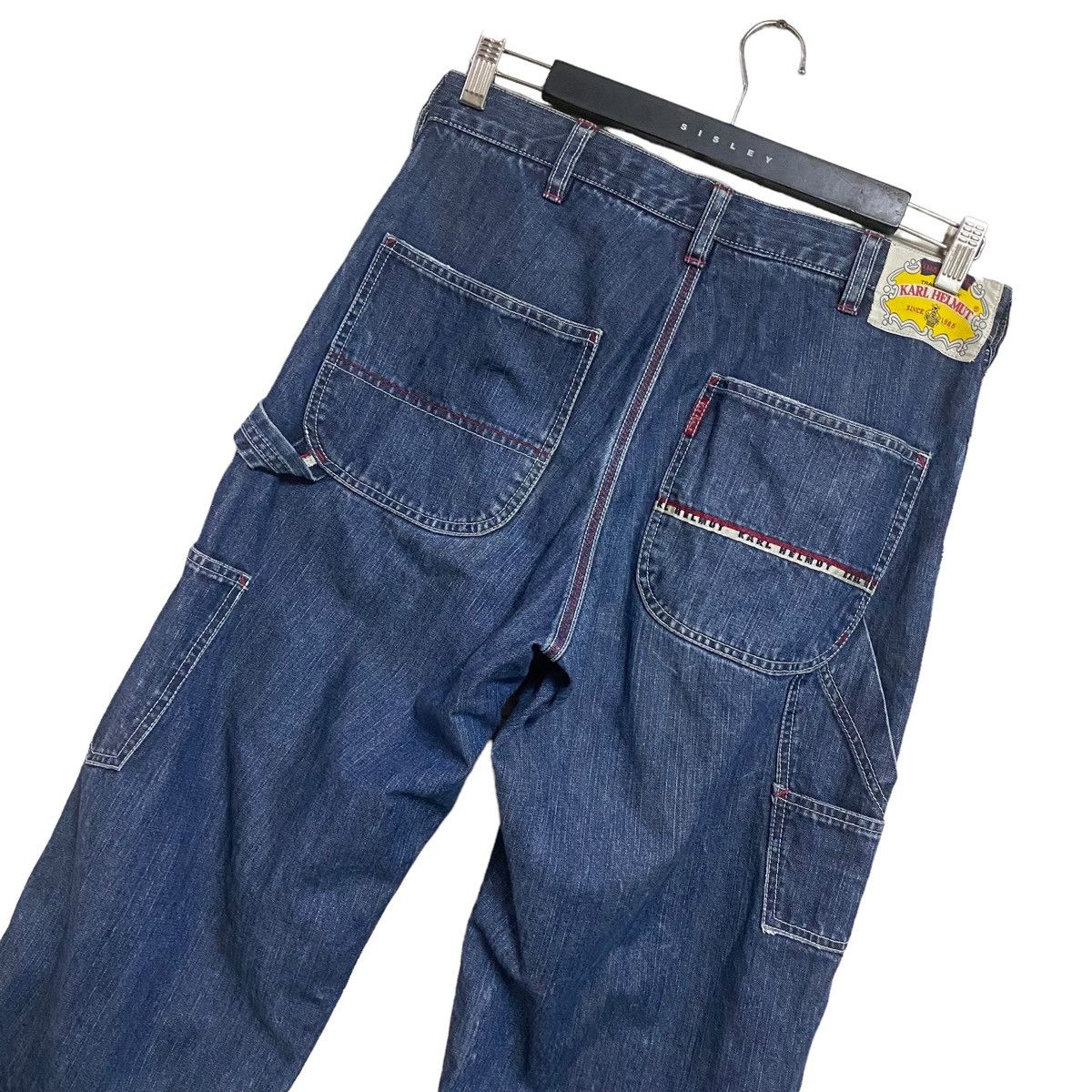 Karl Helmut Vintage Karl Helmut Denim Carpenter Pants Size US 32 / EU 48 - 1 Thumbnail