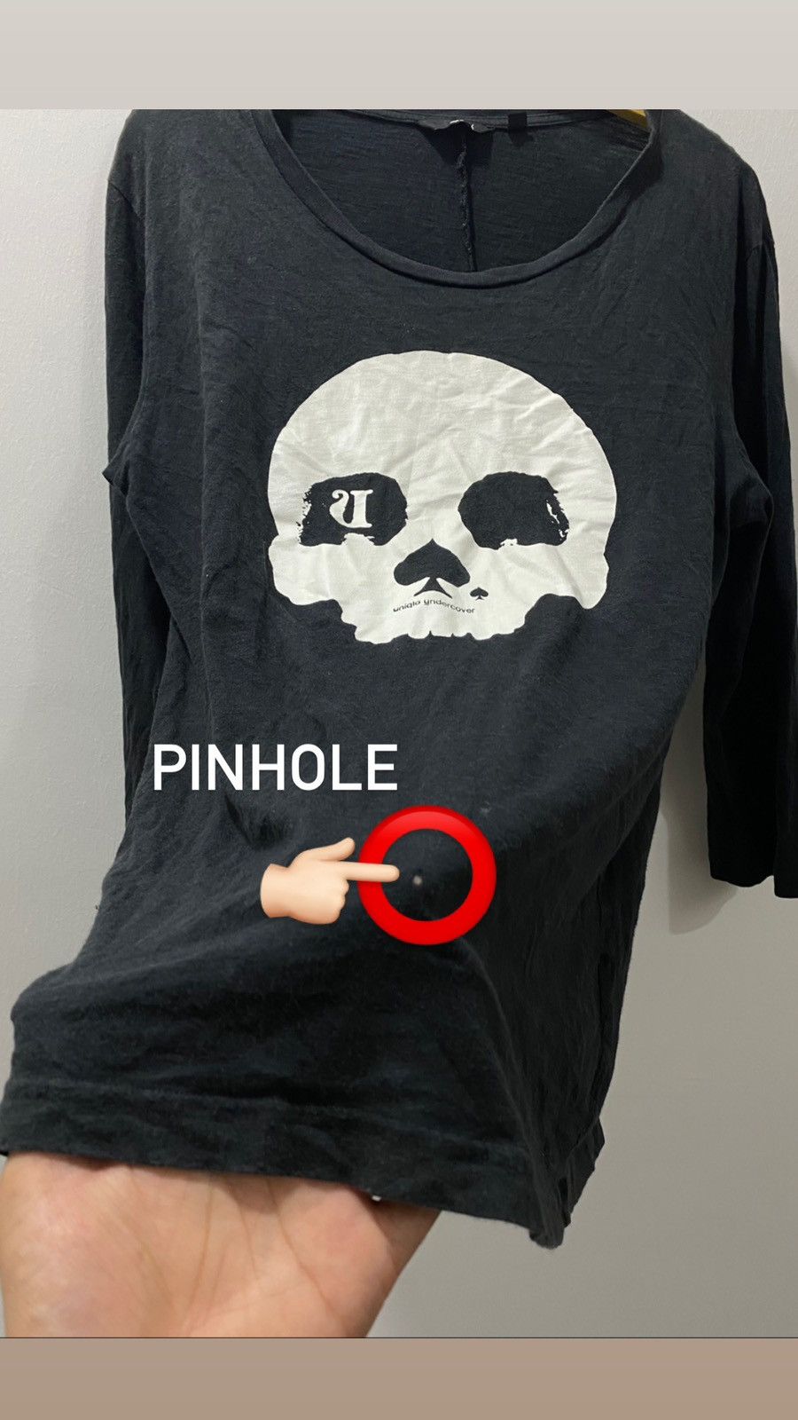 Undercover SS12 Undercover x Uniqlo Skull Shirt Size US M / EU 48-50 / 2 - 3 Thumbnail