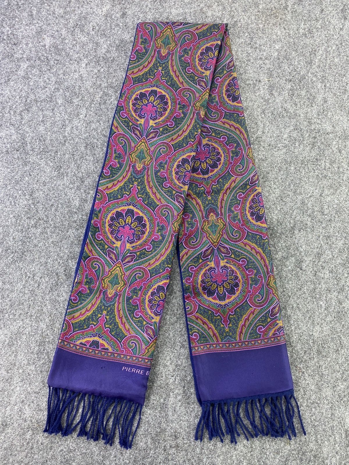 Pierre Balmain PIERRE BALMAIN Silk Scarf / Muffler / Neckwear -T091 Size ONE SIZE - 4 Thumbnail