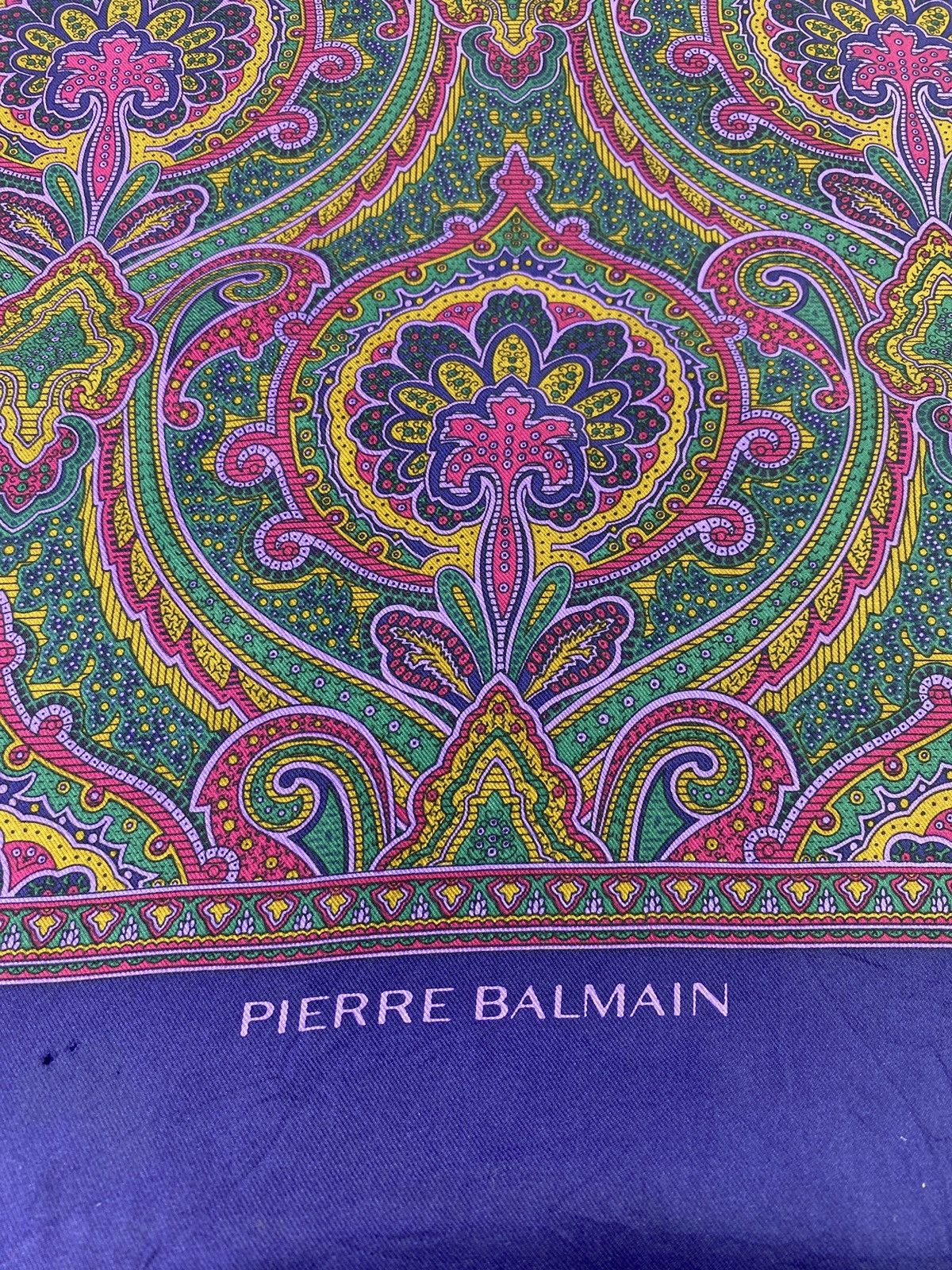 Pierre Balmain PIERRE BALMAIN Silk Scarf / Muffler / Neckwear -T091 Size ONE SIZE - 5 Thumbnail