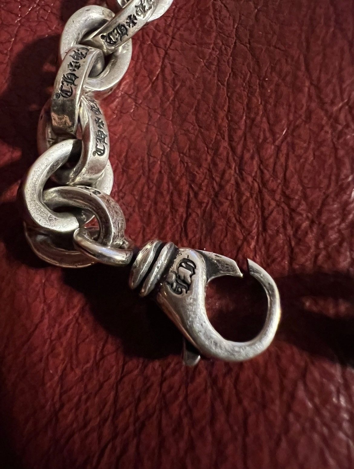 Chrome Hearts Chrome Hearts Large Paper Chain Silver Bracelet, Size ONE SIZE - 6 Thumbnail