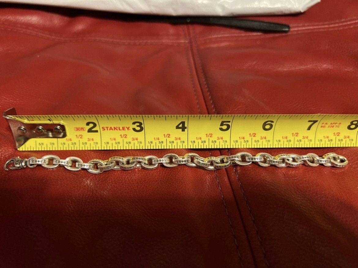 Chrome Hearts Chrome Hearts Large Paper Chain Silver Bracelet, Size ONE SIZE - 2 Thumbnail
