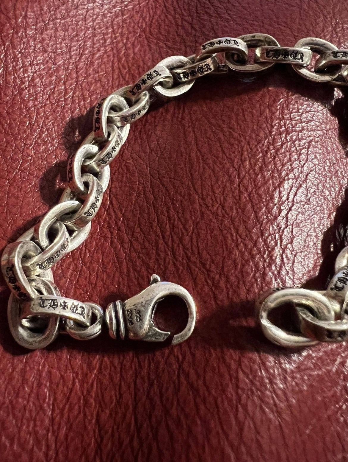 Chrome Hearts Chrome Hearts Large Paper Chain Silver Bracelet, Size ONE SIZE - 5 Thumbnail