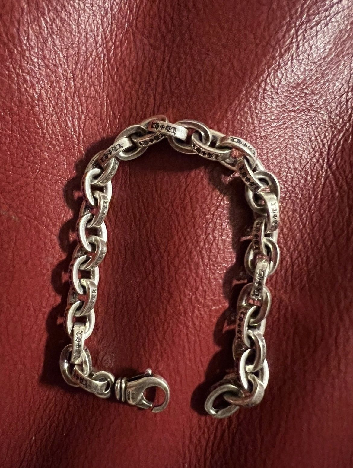 Chrome Hearts Chrome Hearts Large Paper Chain Silver Bracelet, Size ONE SIZE - 1 Thumbnail