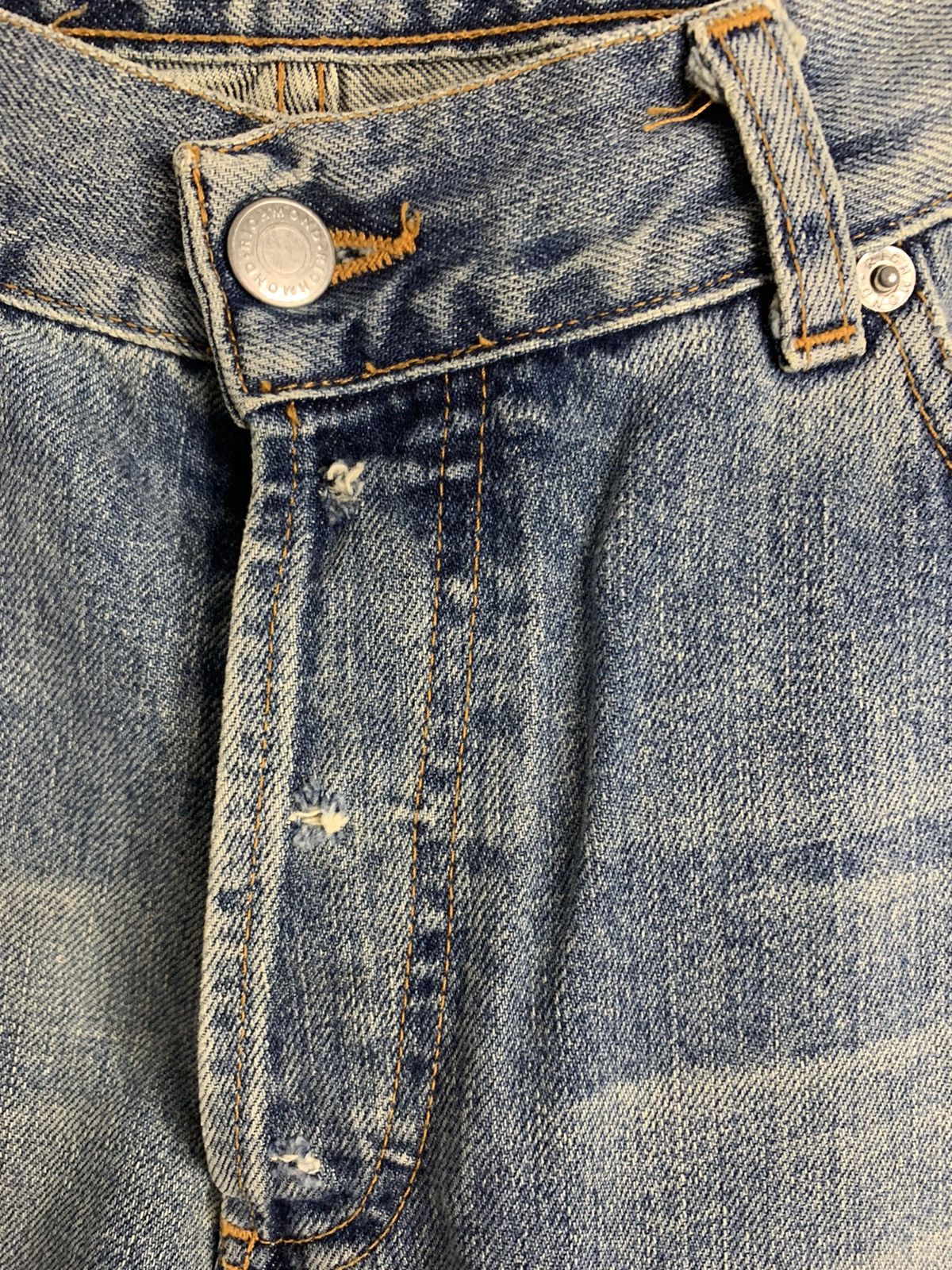 John Richmond John Richmond Patchwork Jeans Size US 32 / EU 48 - 8 Thumbnail