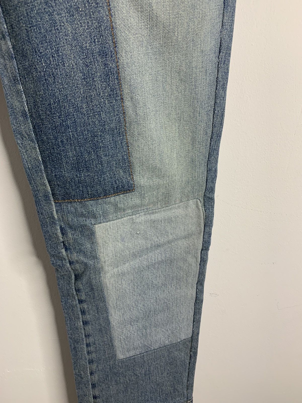 John Richmond John Richmond Patchwork Jeans Size US 32 / EU 48 - 6 Thumbnail