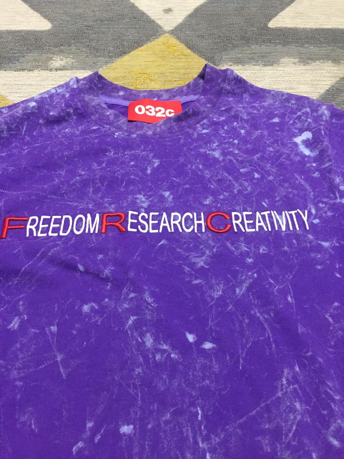 032c Chest Embroidery and Acid Wash Unisex T-Shirt Size US S / EU 44-46 / 1 - 6 Thumbnail