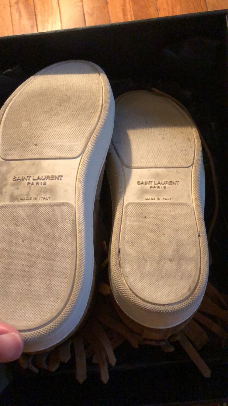Saint Laurent Paris Tan YSL sneakers Size US 9 / EU 42 - 3 Thumbnail
