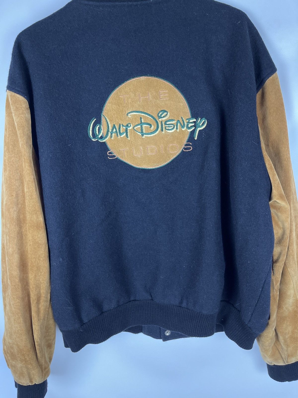 Mickey Inc Mickey inc Mouse vintage made in USA wool leather varsity Size US XL / EU 56 / 4 - 13 Thumbnail