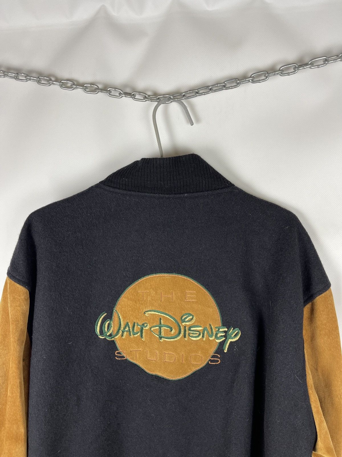 Mickey Inc Mickey inc Mouse vintage made in USA wool leather varsity Size US XL / EU 56 / 4 - 12 Thumbnail