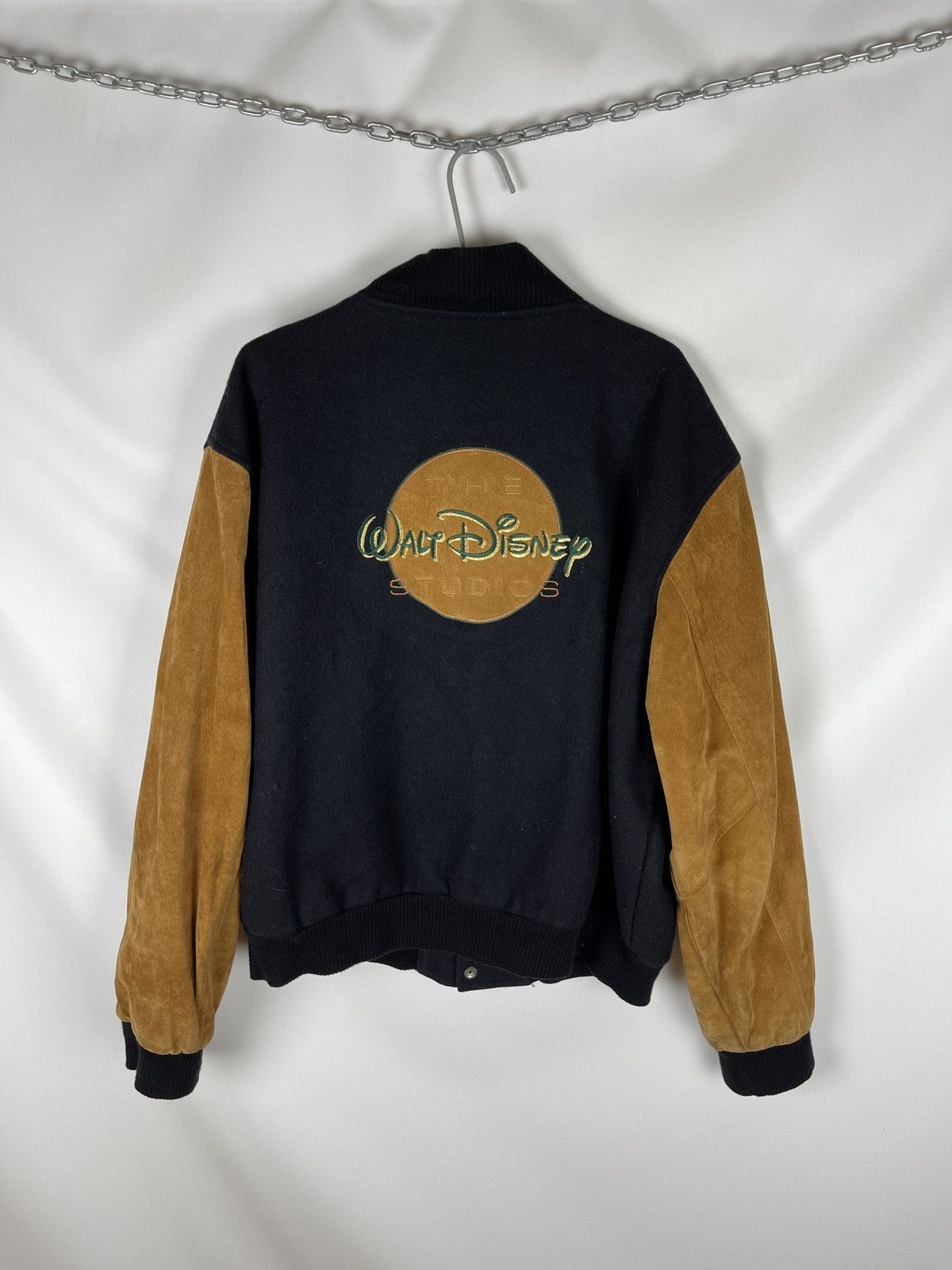 Mickey Inc Mickey inc Mouse vintage made in USA wool leather varsity Size US XL / EU 56 / 4 - 2 Thumbnail
