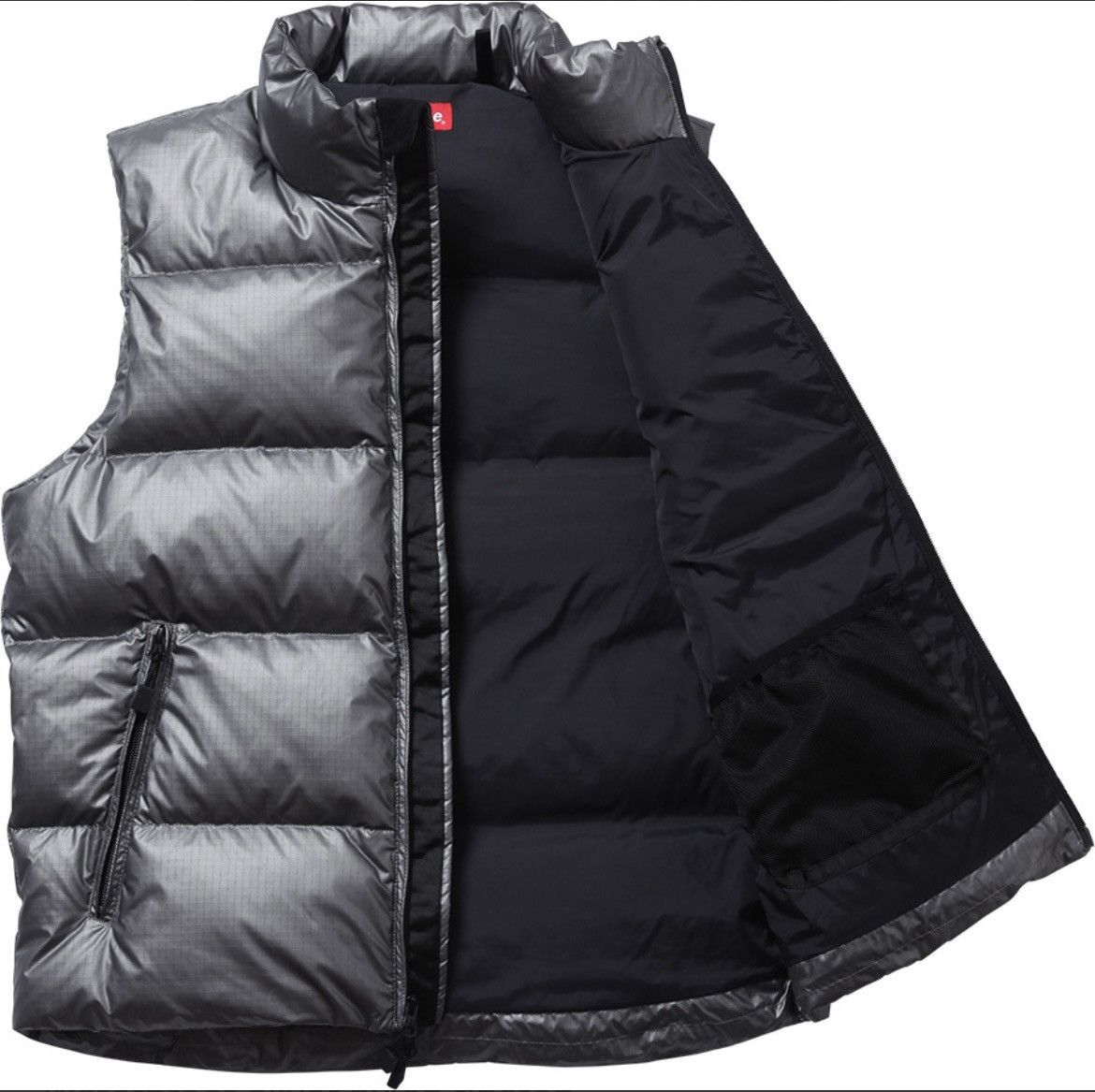 Supreme Used FW13 Supreme Silver Ski Vest Small Box Logo Size L Size US L / EU 52-54 / 3 - 19 Thumbnail