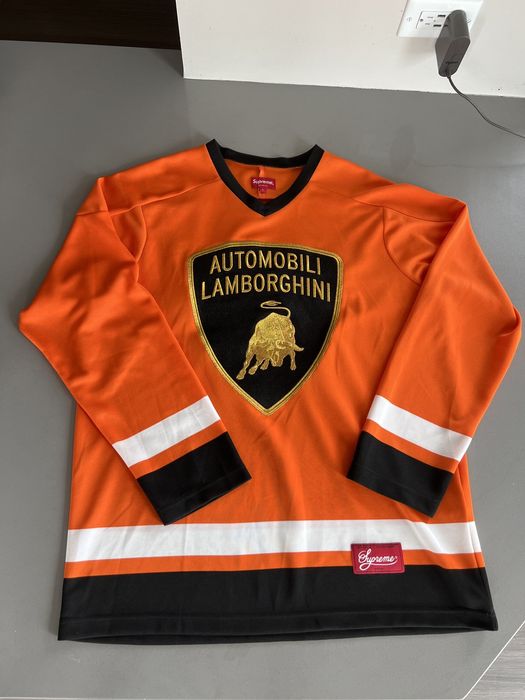 Supreme Supreme Automobili Lamborghini Hockey Jersey | Grailed