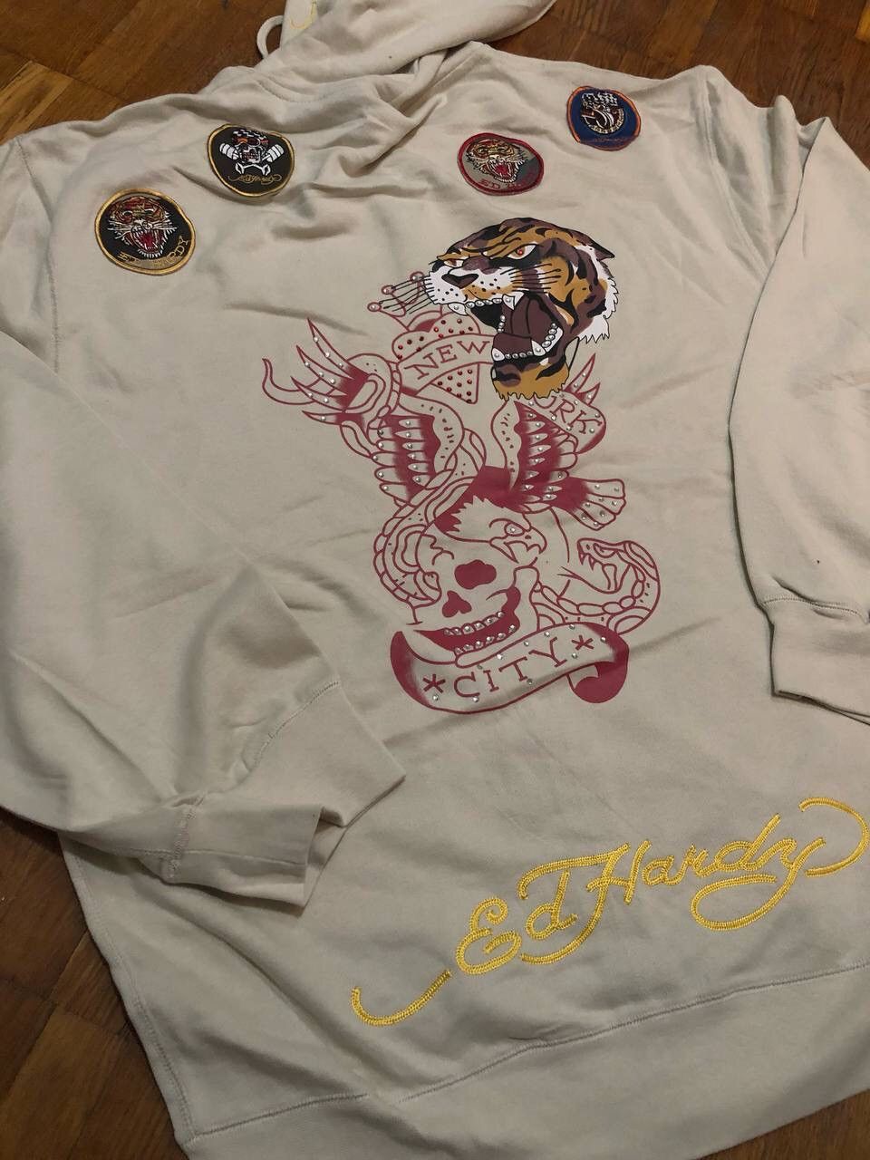 Christian Audigier Ed hardy by Christian Audigier hoodie 4XL Size US XXL / EU 58 / 5 - 5 Thumbnail