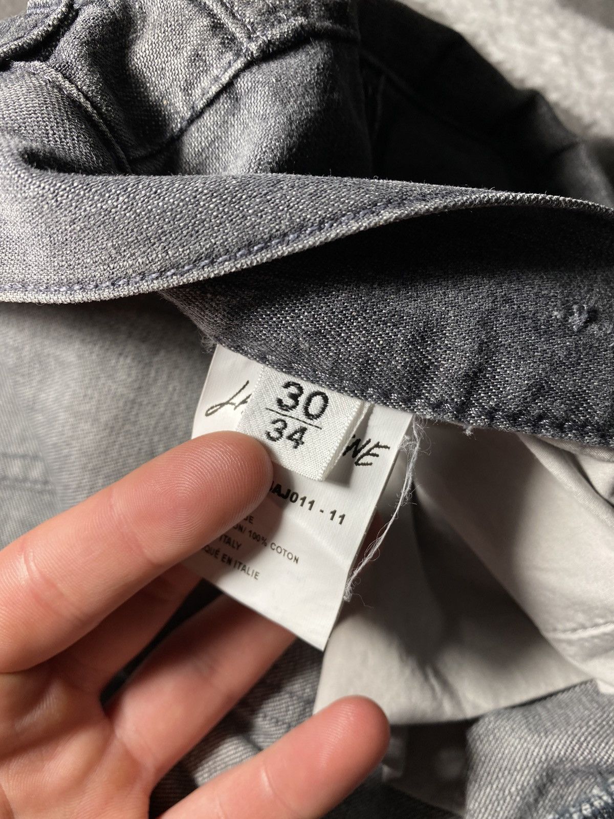 Acne Studios × Lanvin × Vintage Lanvin x Acne basic denim pants jeans 30x34 straight Size US 32 / EU 48 - 13 Thumbnail