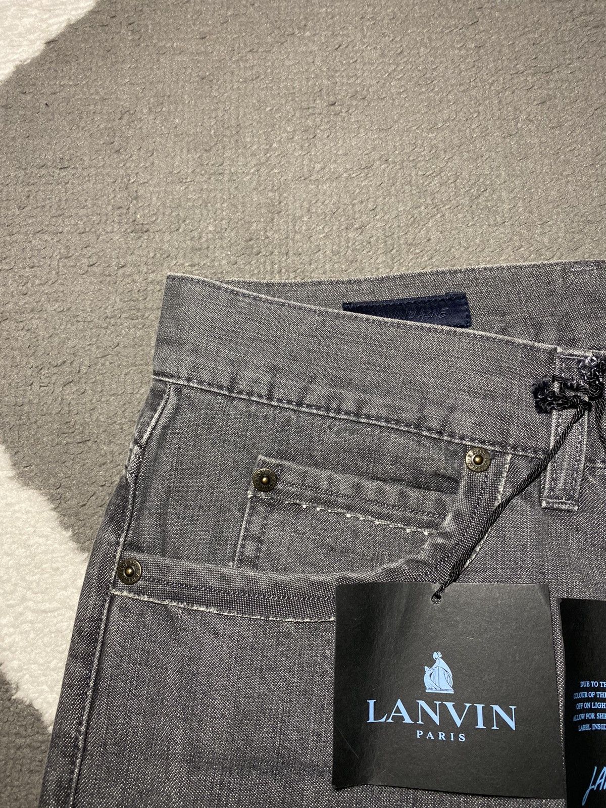 Acne Studios × Lanvin × Vintage Lanvin x Acne basic denim pants jeans 30x34 straight Size US 32 / EU 48 - 5 Thumbnail