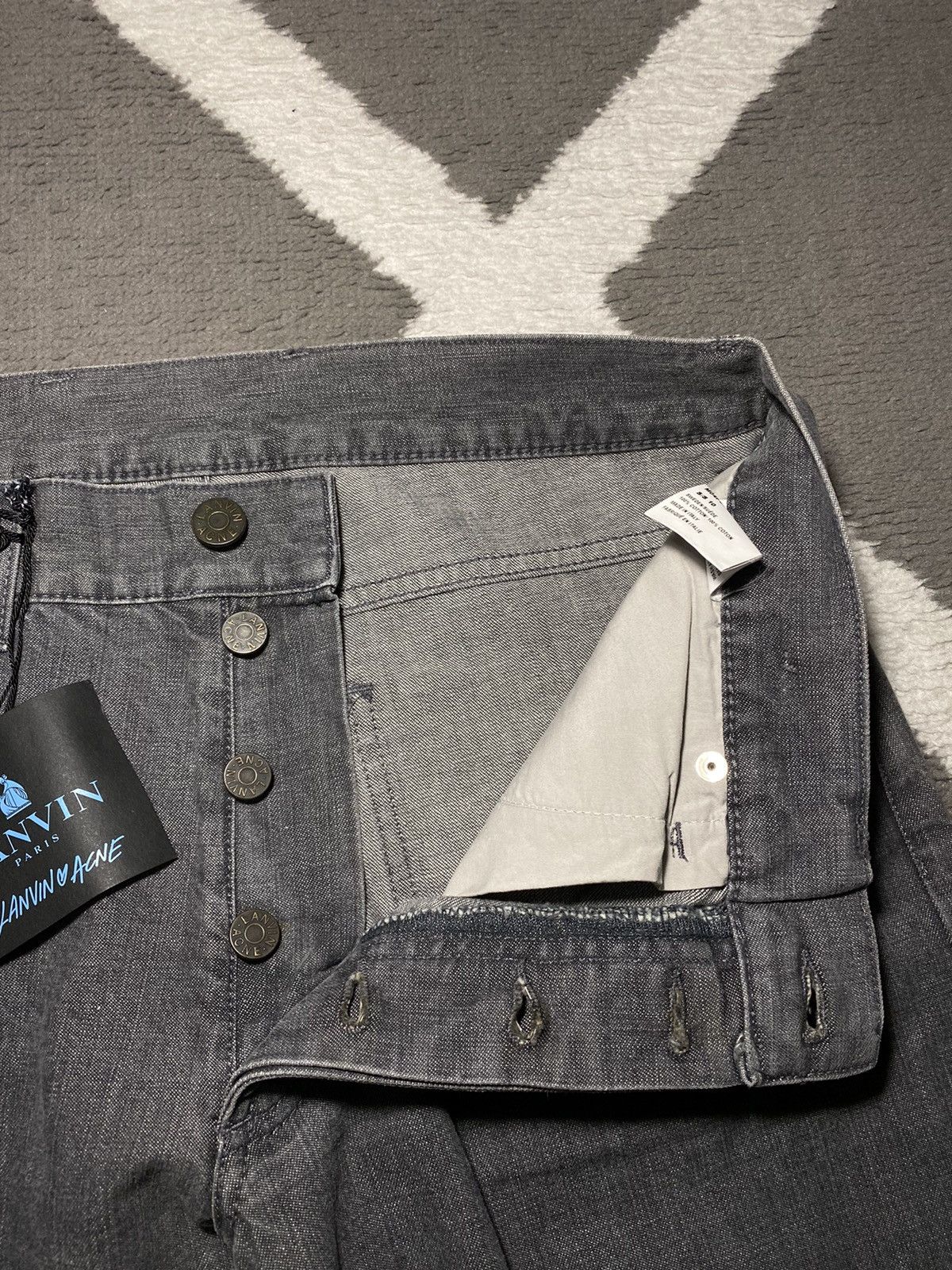Acne Studios × Lanvin × Vintage Lanvin x Acne basic denim pants jeans 30x34 straight Size US 32 / EU 48 - 11 Thumbnail