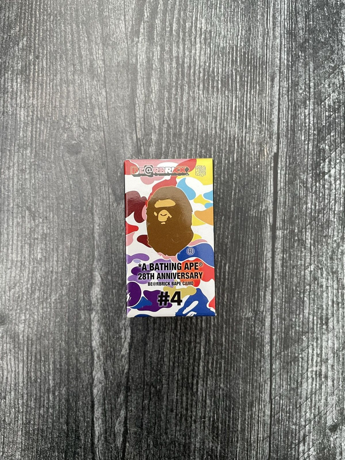 Bape Bape x Bearbrick 28th Anniversary 100% Blind Box - #4 | Grailed