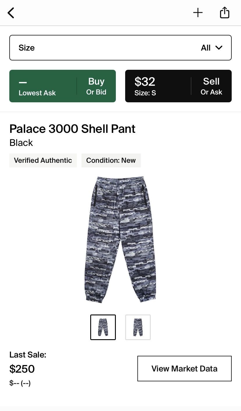 Palace Palace 3000 Shell All Over Pants Triferg Size US 32 / EU 48 - 5 Thumbnail