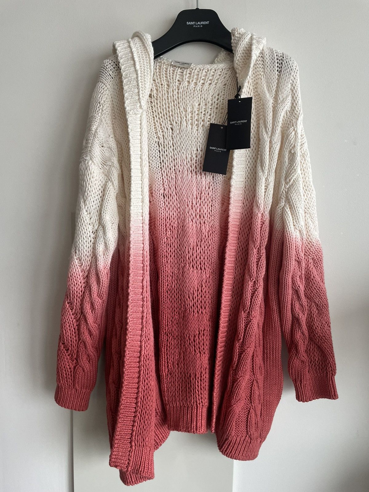 Hedi Slimane × Saint Laurent Paris × Yves Saint Laurent $2,400 Limited Edition Super Runway Saint Laurent Sweater Size US XL / EU 56 / 4 - 3 Thumbnail