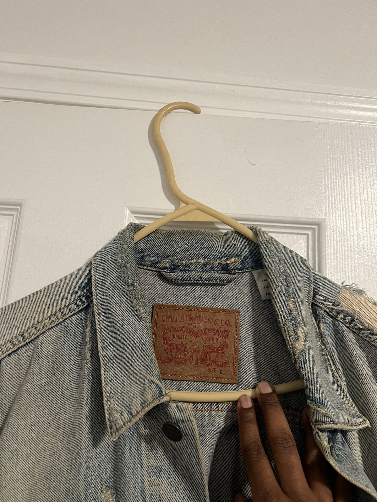 Levi's RARE Travis Scott Birds In The Trap Demin Jacket Size US L / EU 52-54 / 3 - 3 Thumbnail