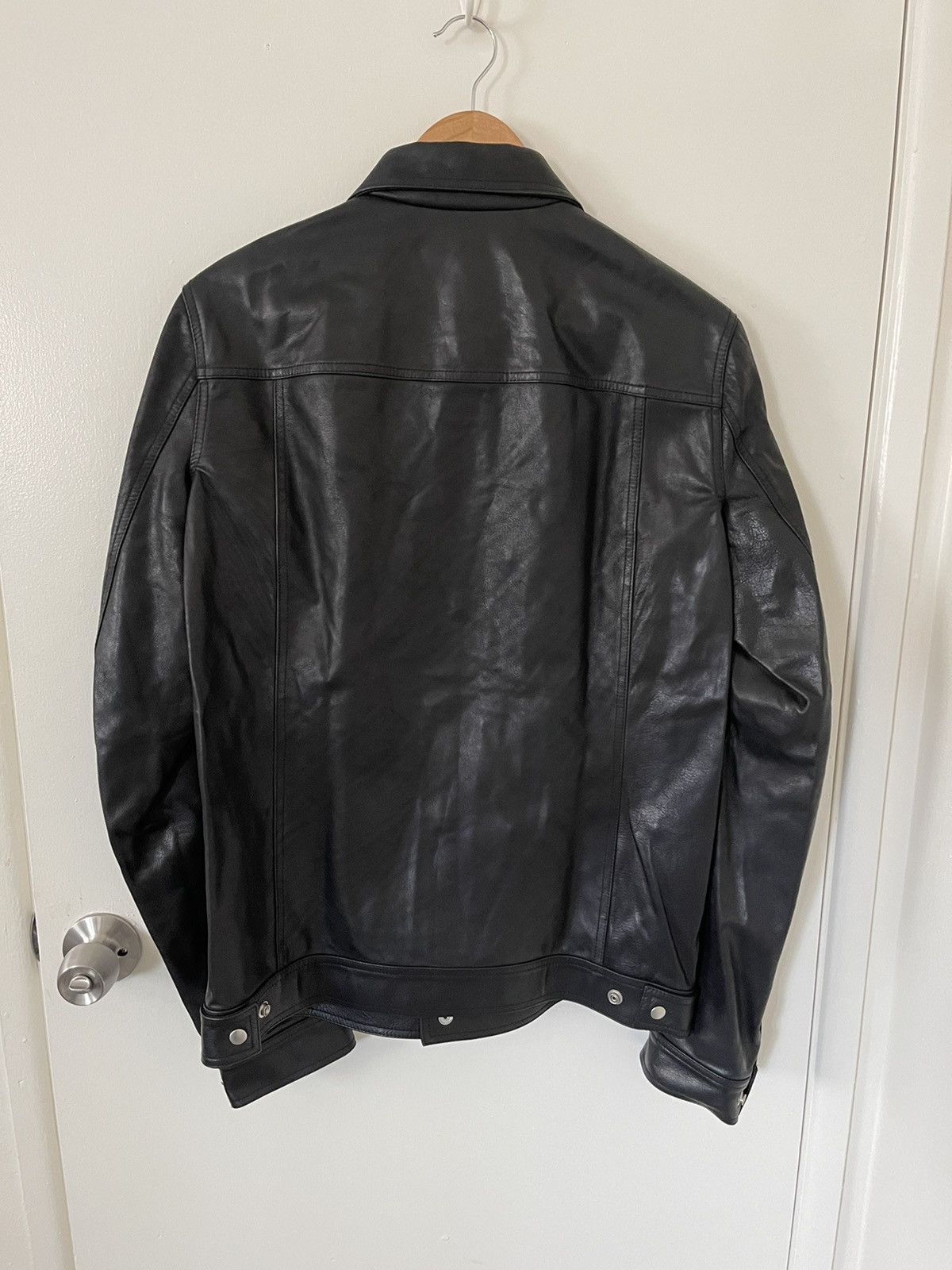 Rick Owens Rick Owens ro 19fw Larry leather jacket | Grailed