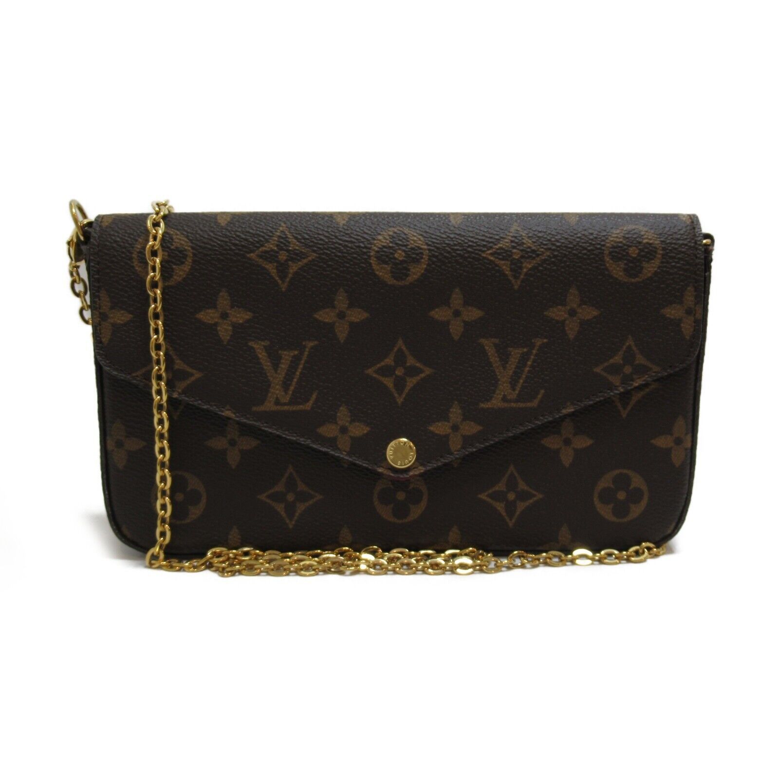 Louis Vuitton Pochette Felicie Shoulder Bag Monogram Canvas