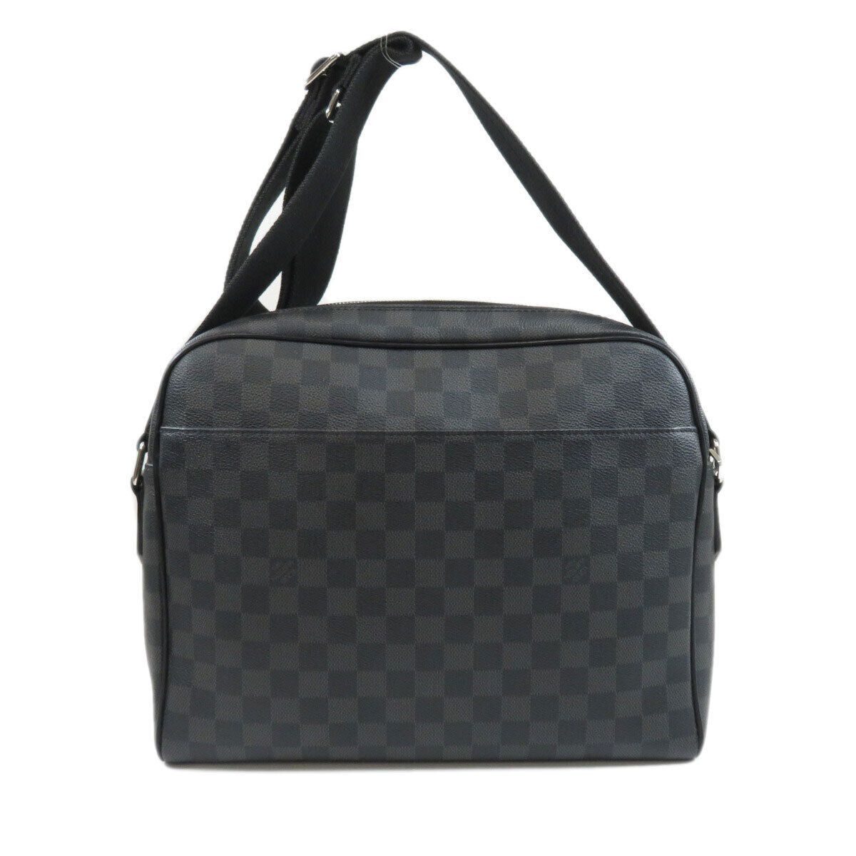 Louis Vuitton Shoulder Bag Dayton Mm Damier Graphite Damier Canvas