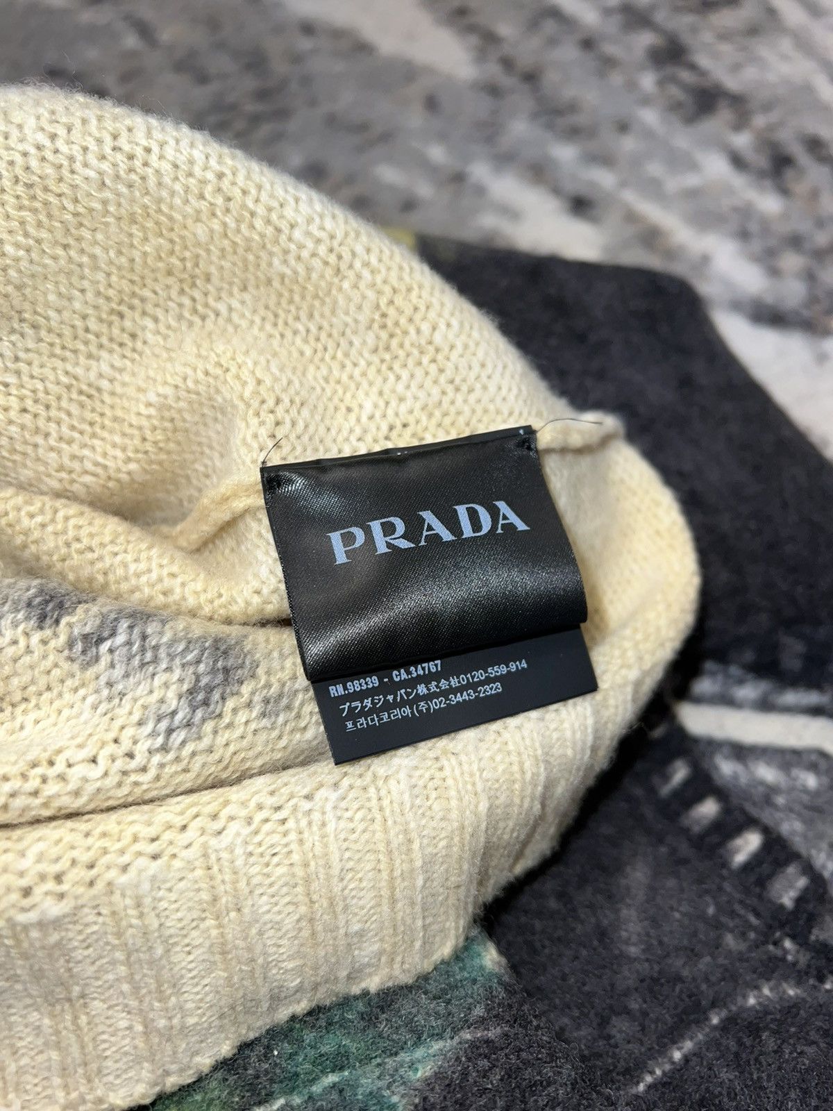 Prada Prada AW17 Shetland Village wool sweater Size US L / EU 52-54 / 3 - 5 Thumbnail