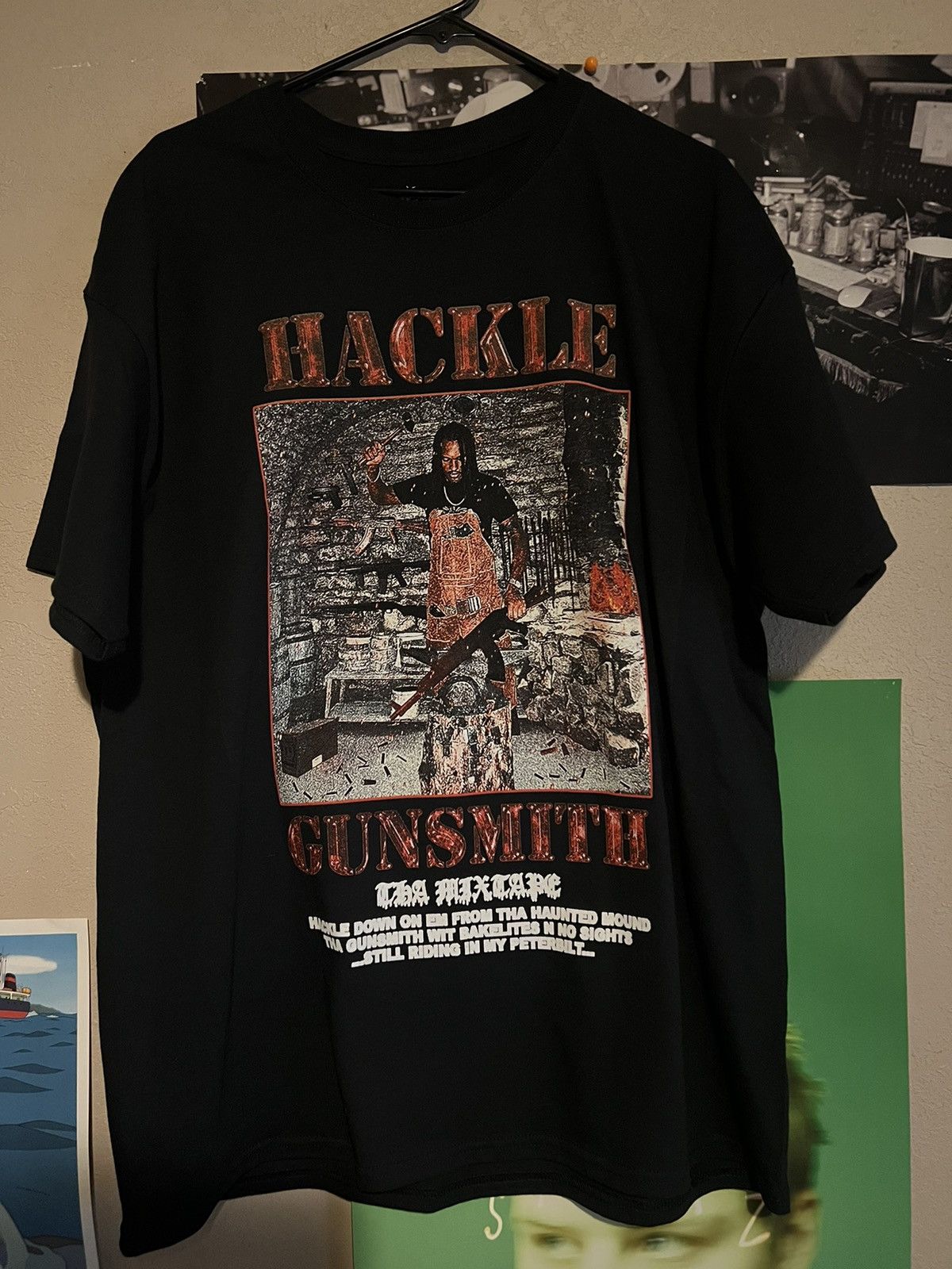 Haunted Mound Hackle tee