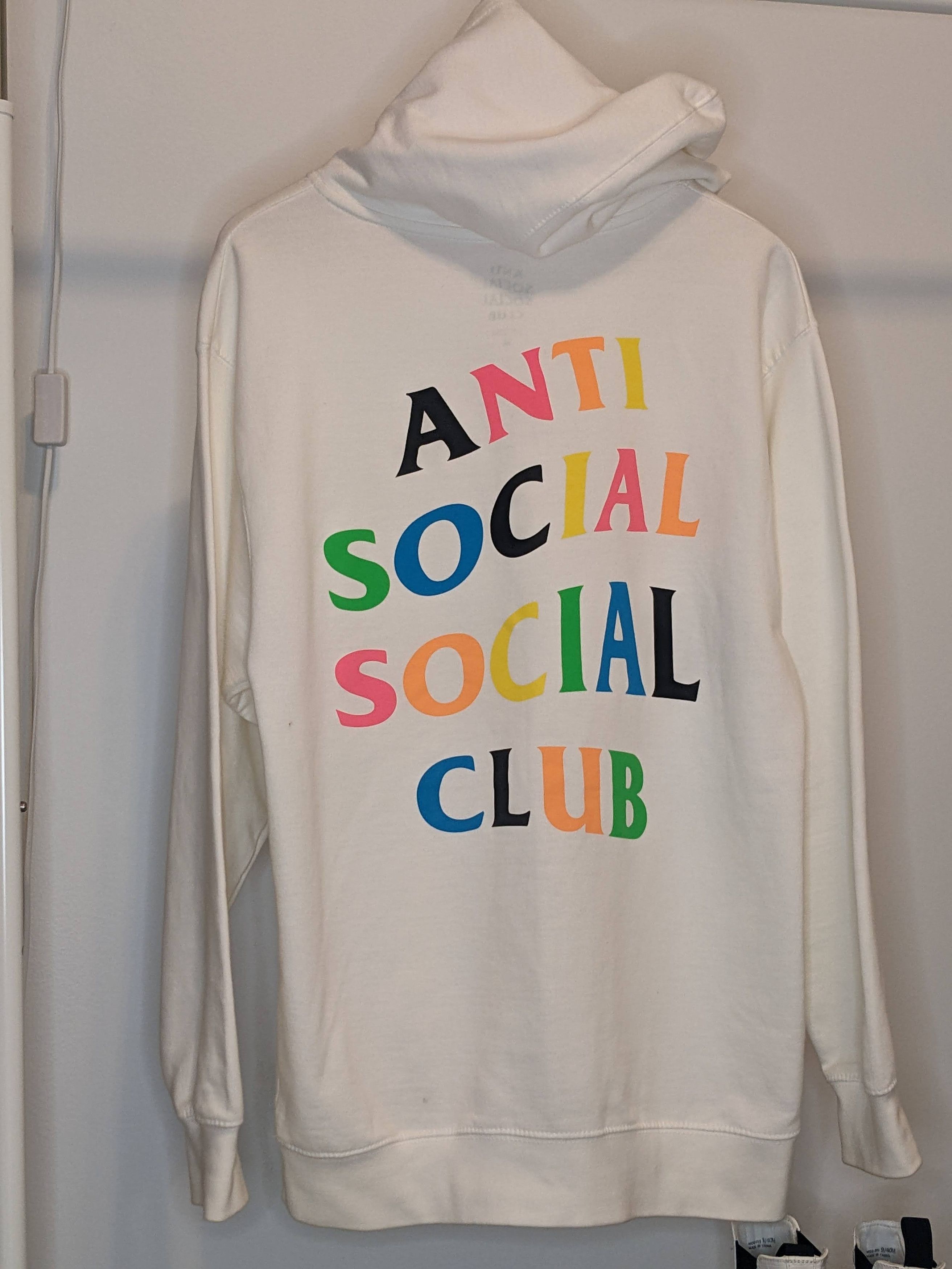 Anti Social Social Club Anti Social Social Club Rainbow Logo Hoodie Size US M / EU 48-50 / 2 - 2 Preview