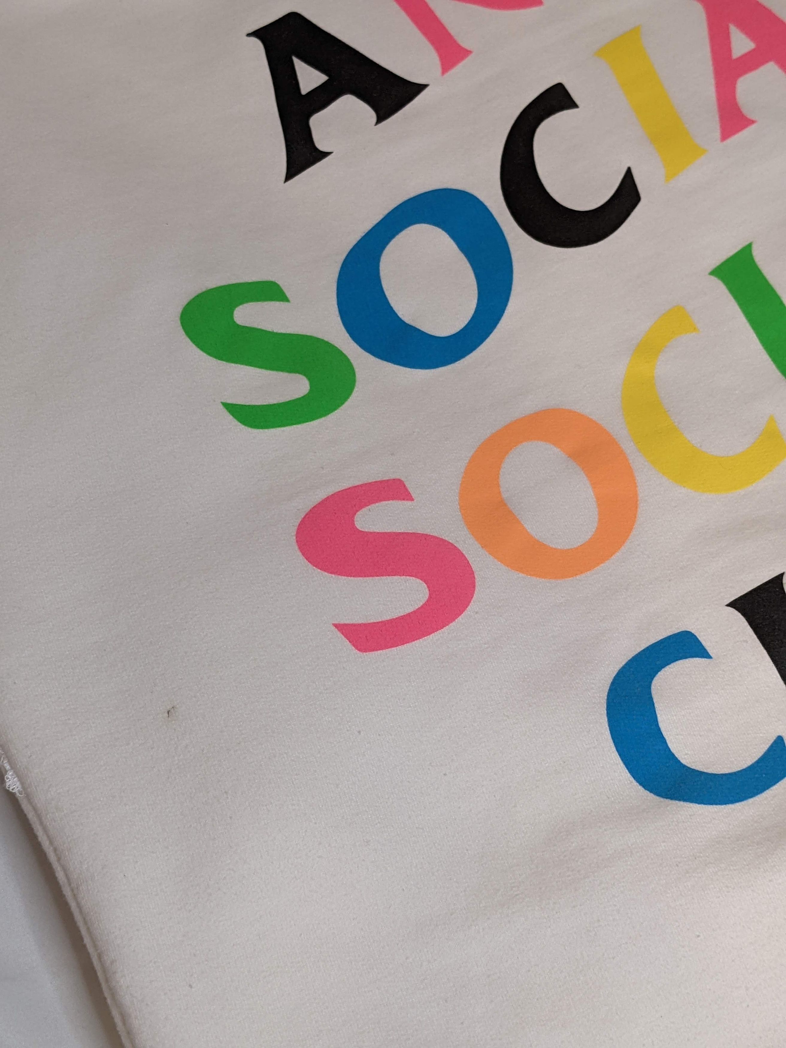 Anti Social Social Club Anti Social Social Club Rainbow Logo Hoodie Size US M / EU 48-50 / 2 - 12 Thumbnail