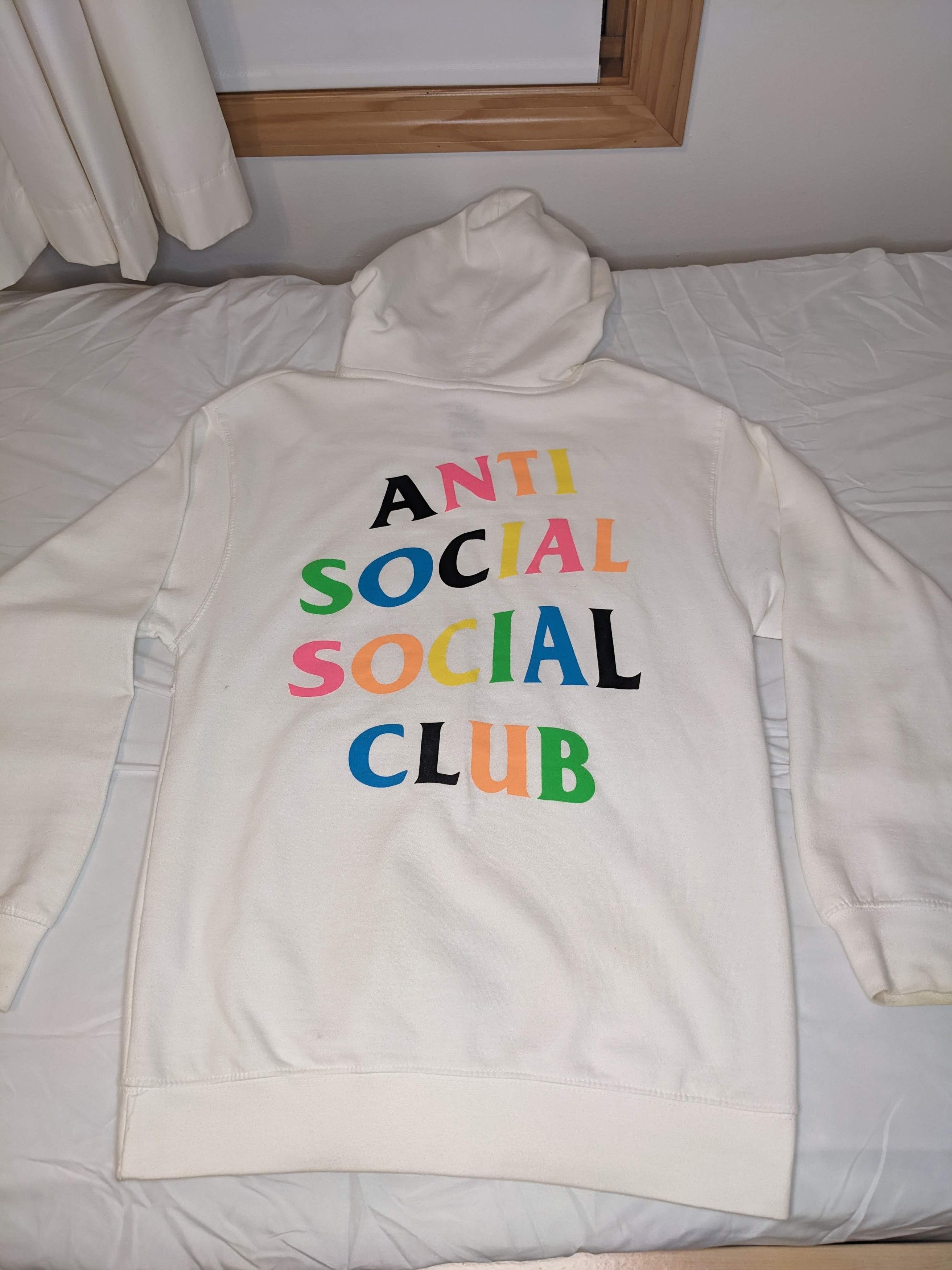 Anti Social Social Club Anti Social Social Club Rainbow Logo Hoodie Size US M / EU 48-50 / 2 - 8 Thumbnail