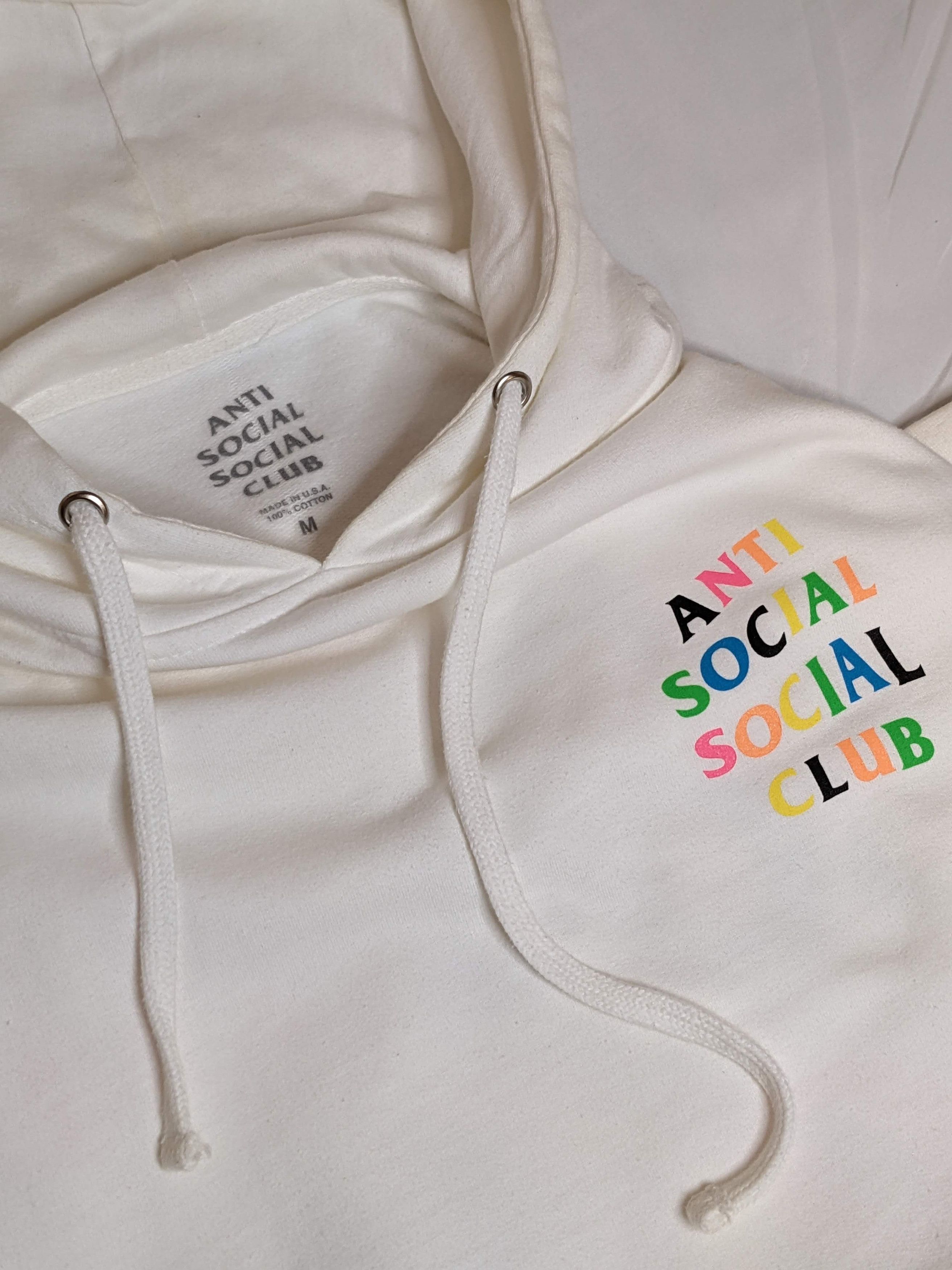 Anti Social Social Club Anti Social Social Club Rainbow Logo Hoodie Size US M / EU 48-50 / 2 - 19 Thumbnail