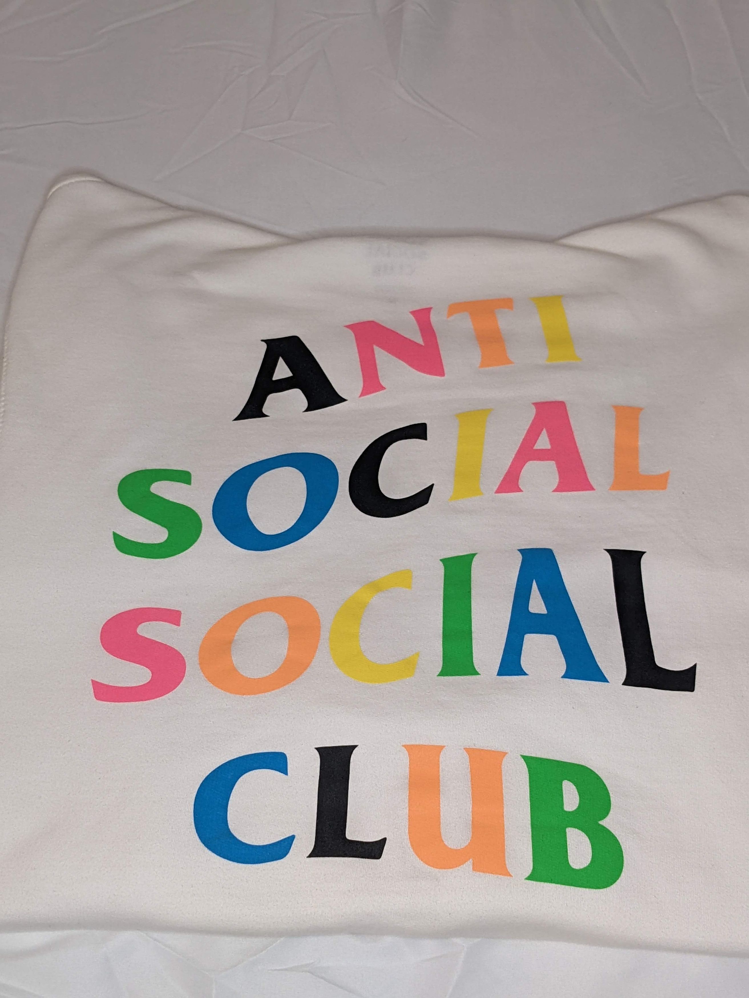Anti Social Social Club Anti Social Social Club Rainbow Logo Hoodie Size US M / EU 48-50 / 2 - 11 Thumbnail