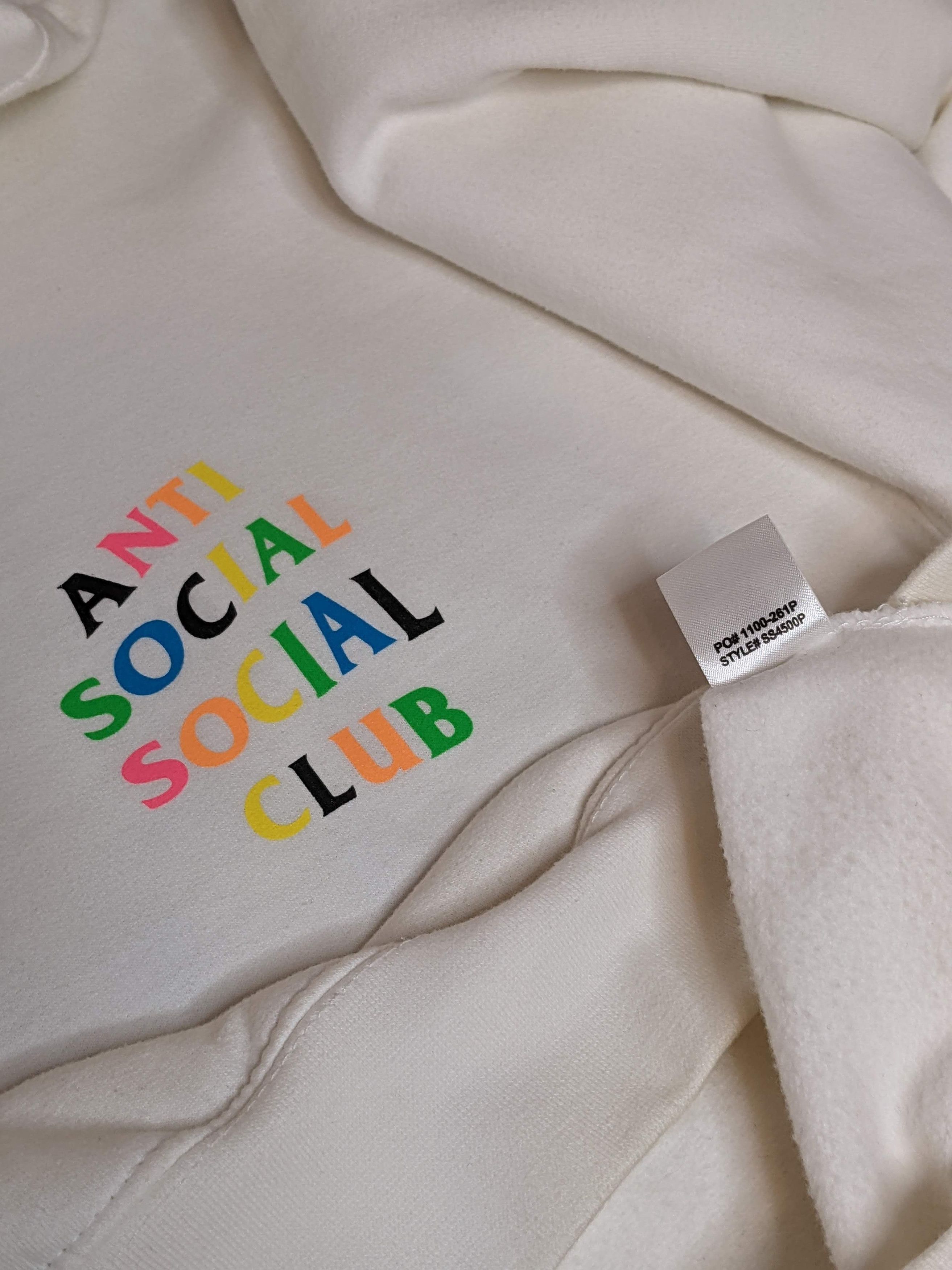 Anti Social Social Club Anti Social Social Club Rainbow Logo Hoodie Size US M / EU 48-50 / 2 - 14 Thumbnail