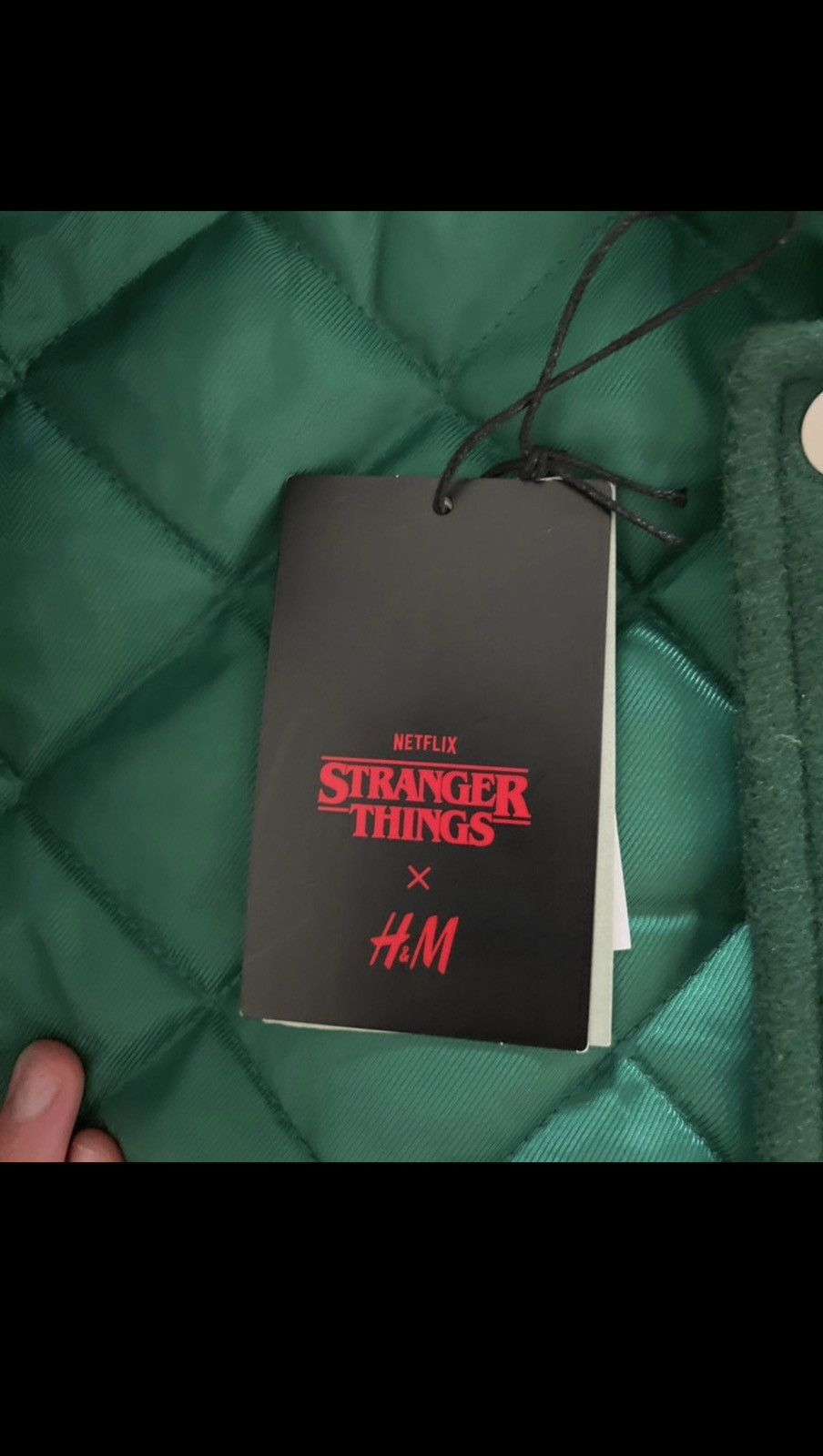 H&M Stranger Things Varsity Jacket | Grailed
