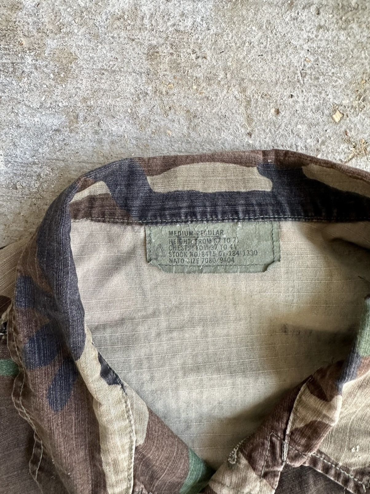 Vintage Vintage Military Forest Camo Chore Jacket Size US M / EU 48-50 / 2 - 2 Thumbnail