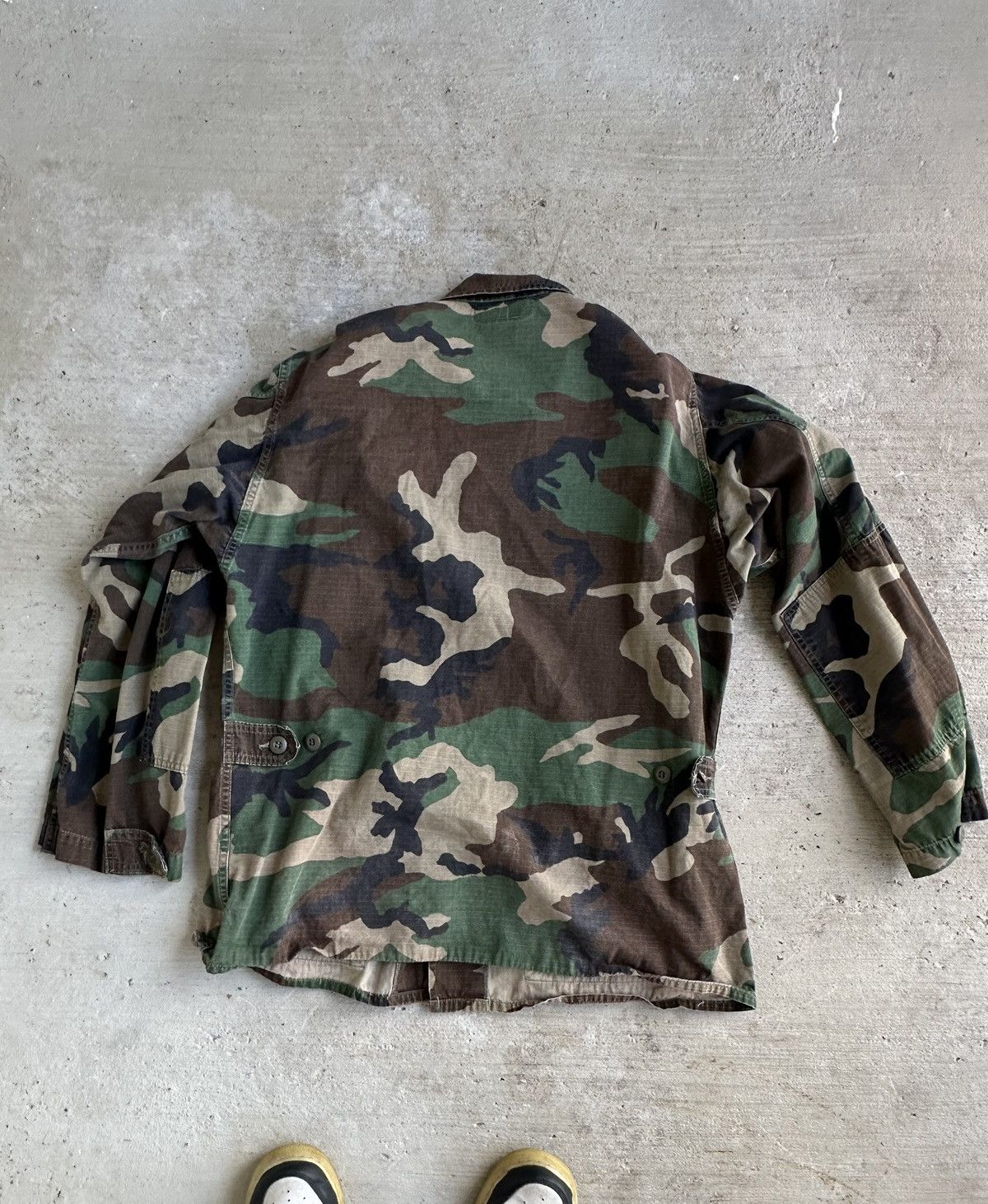 Vintage Vintage Military Forest Camo Chore Jacket Size US M / EU 48-50 / 2 - 3 Thumbnail