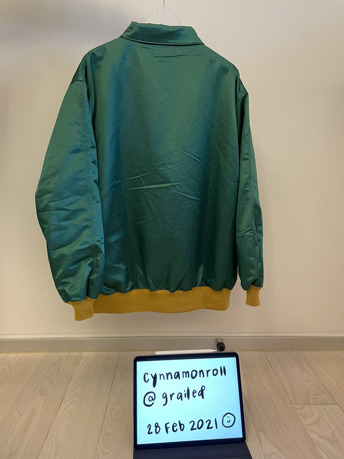 HUMAN MADE SATIN PULLOVER