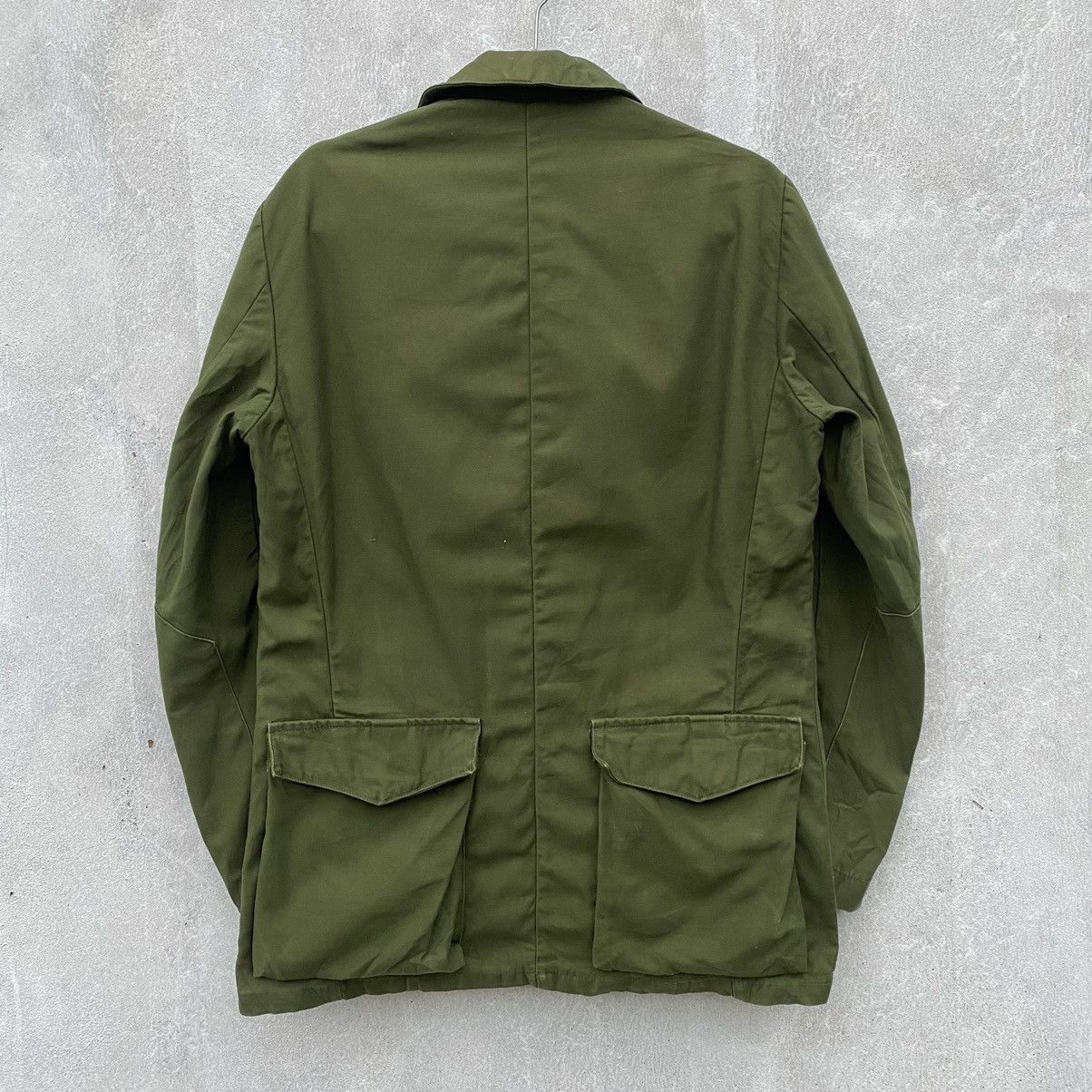 Vintage Vintage 1985s Swiss Air Force Paratroopers Suit Jacket Size US M / EU 48-50 / 2 - 2 Thumbnail