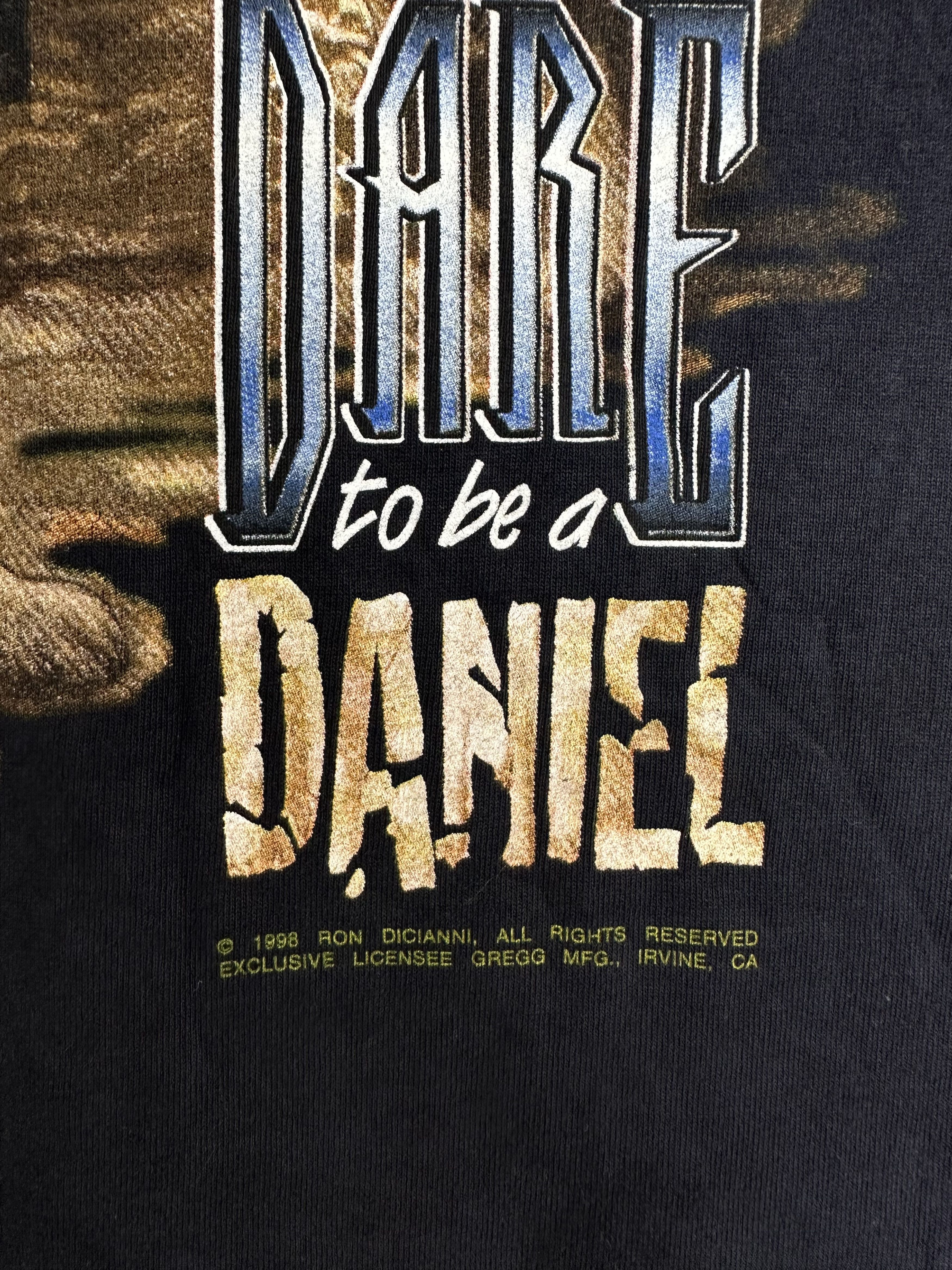 Christian Pellizzari 90s Living Epistles Dare To Be A Daniel Lions Angel Psalm Size US M / EU 48-50 / 2 - 4 Thumbnail