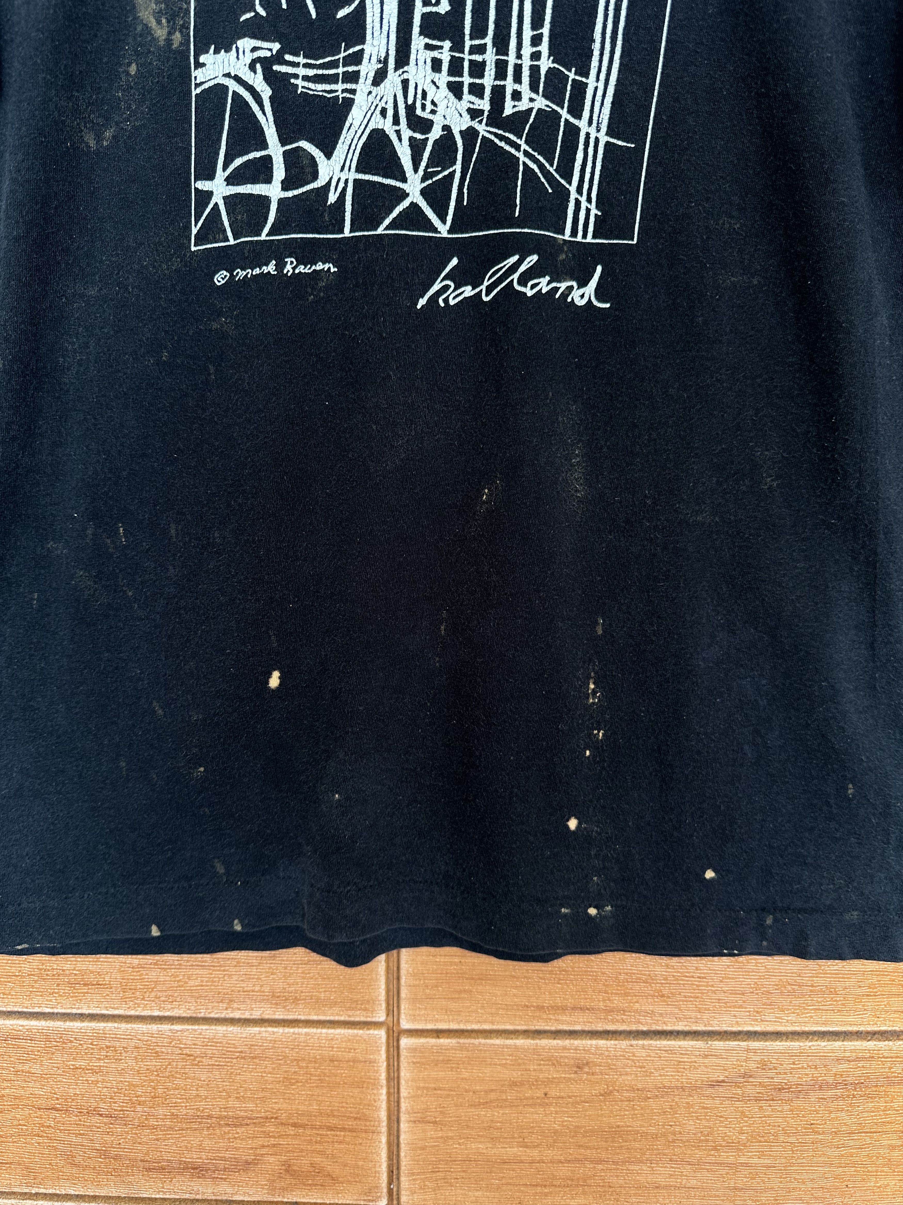 Vintage Vintage 90s Amsterdam Holland Art By Mark Tavern T-Shirt Size US L / EU 52-54 / 3 - 4 Thumbnail